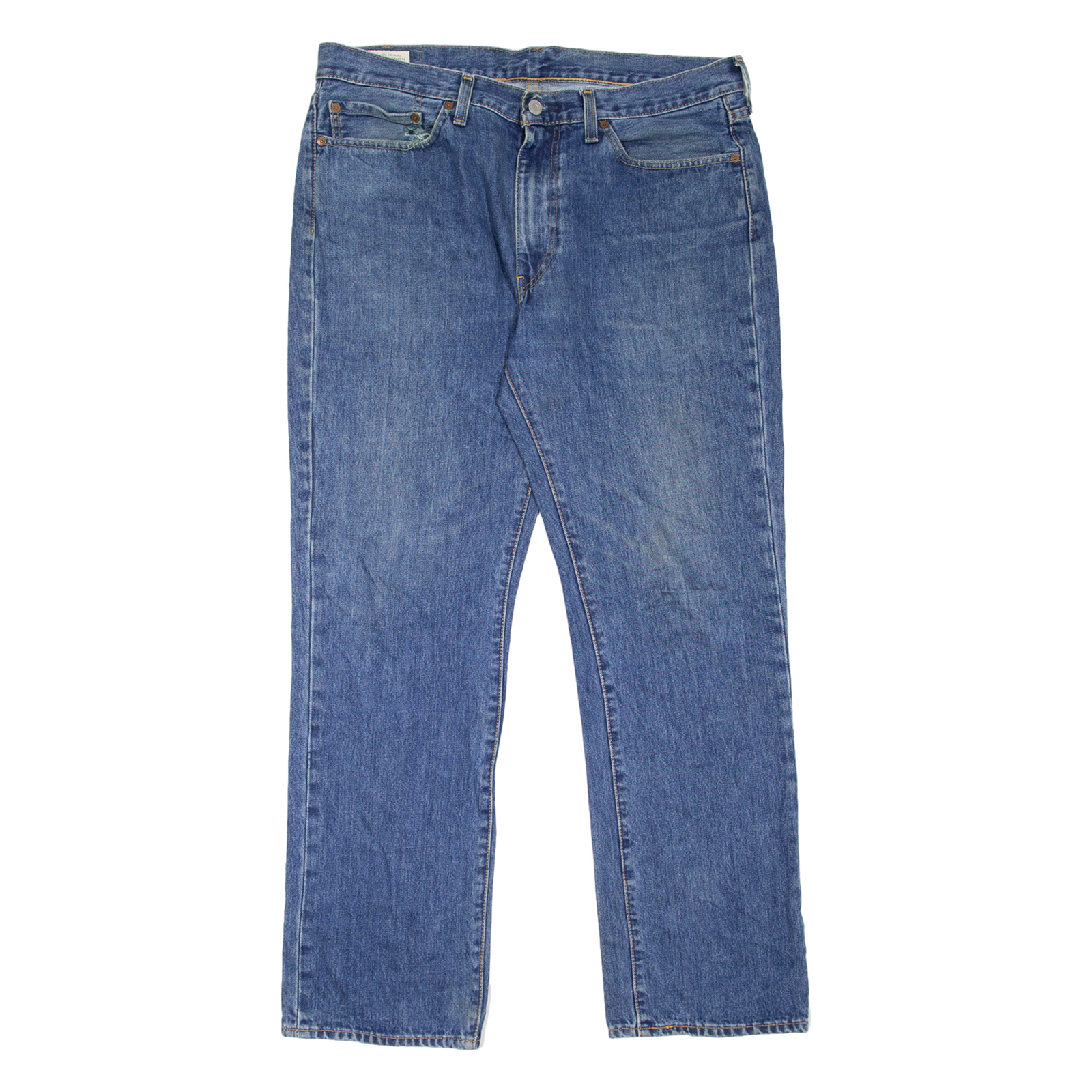 LEVI'S 514 Jeans BIG E Mens Blue Slim Straight W36 L32 Refurbished - N/A refurbished available on Cerqular