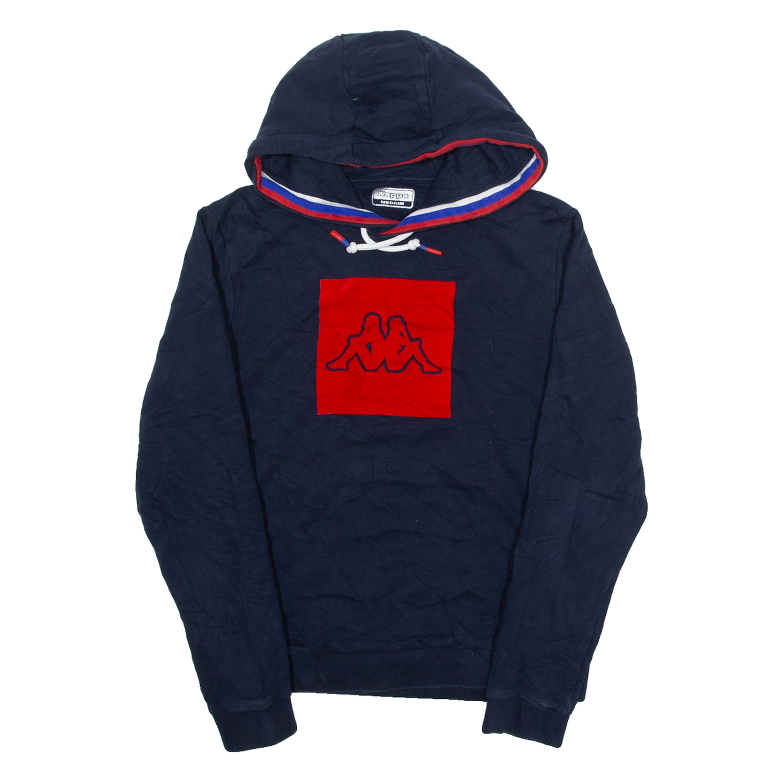 KAPPA Mens Blue Hoodie M Refurbished - N/A refurbished available on Cerqular