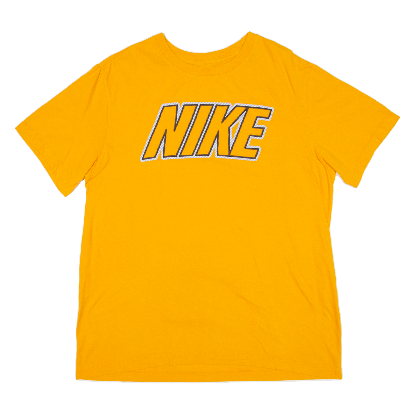 NIKE Mens T-Shirt Yellow M Refurbished - N/A refurbished available on Cerqular