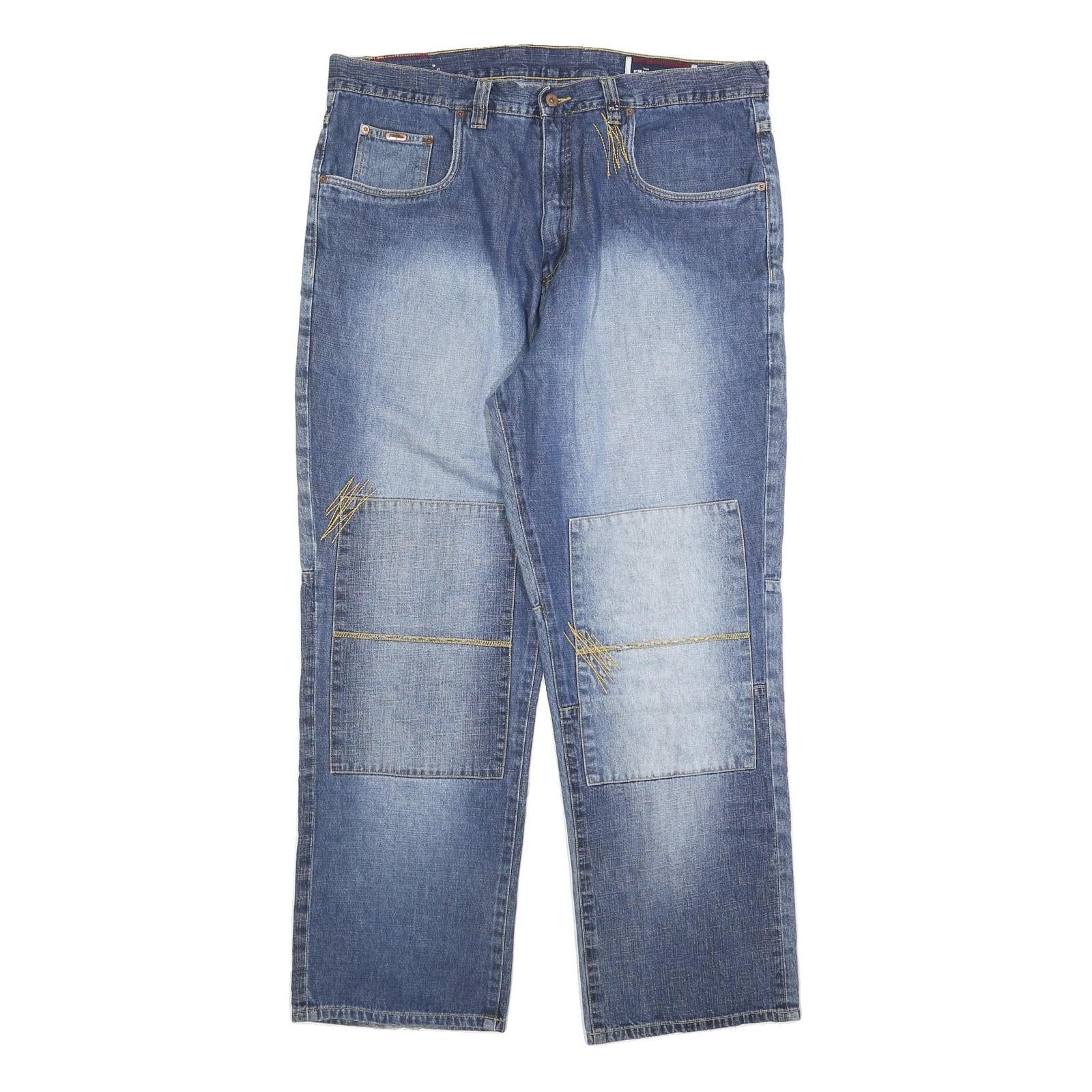 Buy PHAT FARM Mens Relaxed Blue Denim Rinse Jeans W40 L33 Patchwork Cotton Blend Refurbished - $64.99 PHAT FARM Mens Relaxed Blue Denim Rinse Jeans W40 L33 Patchwork Cotton Blend Refurbished - N/A refurbished available on Cerqular