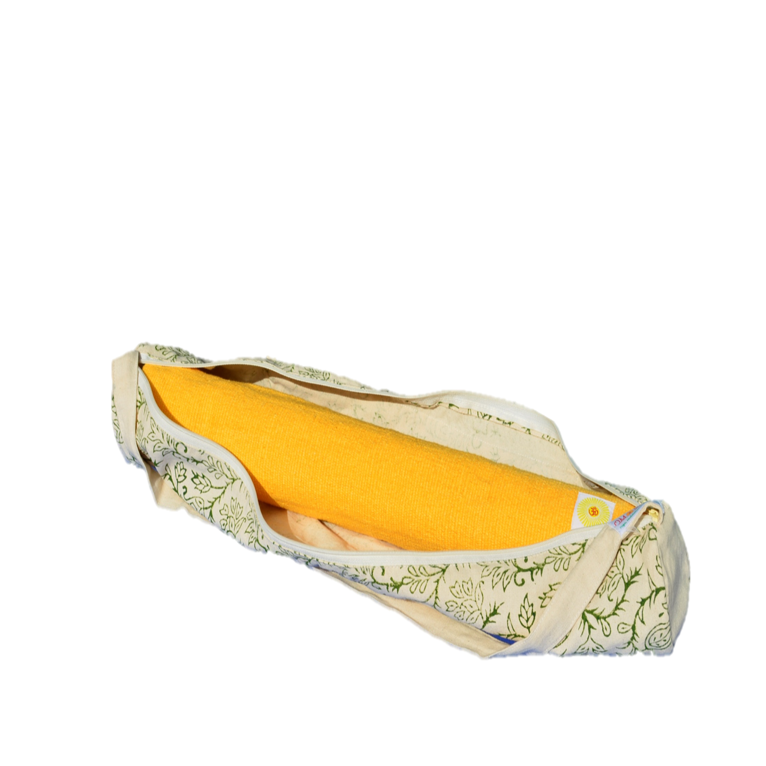 OMSutra Nari Shakti Yoga Rug Bag | Color: Printed in Orange Refurbished - N/A refurbished available on Cerqular