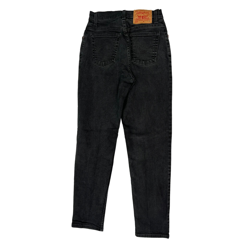 Buy 550 Levis Jeans - 26W UK 6 Black Cotton Refurbished - $33.49 550 Levis Jeans - 26W UK 6 Black Cotton Refurbished - Thrifted (note: this is a term often used to describe second- refurbished available on Cerqular