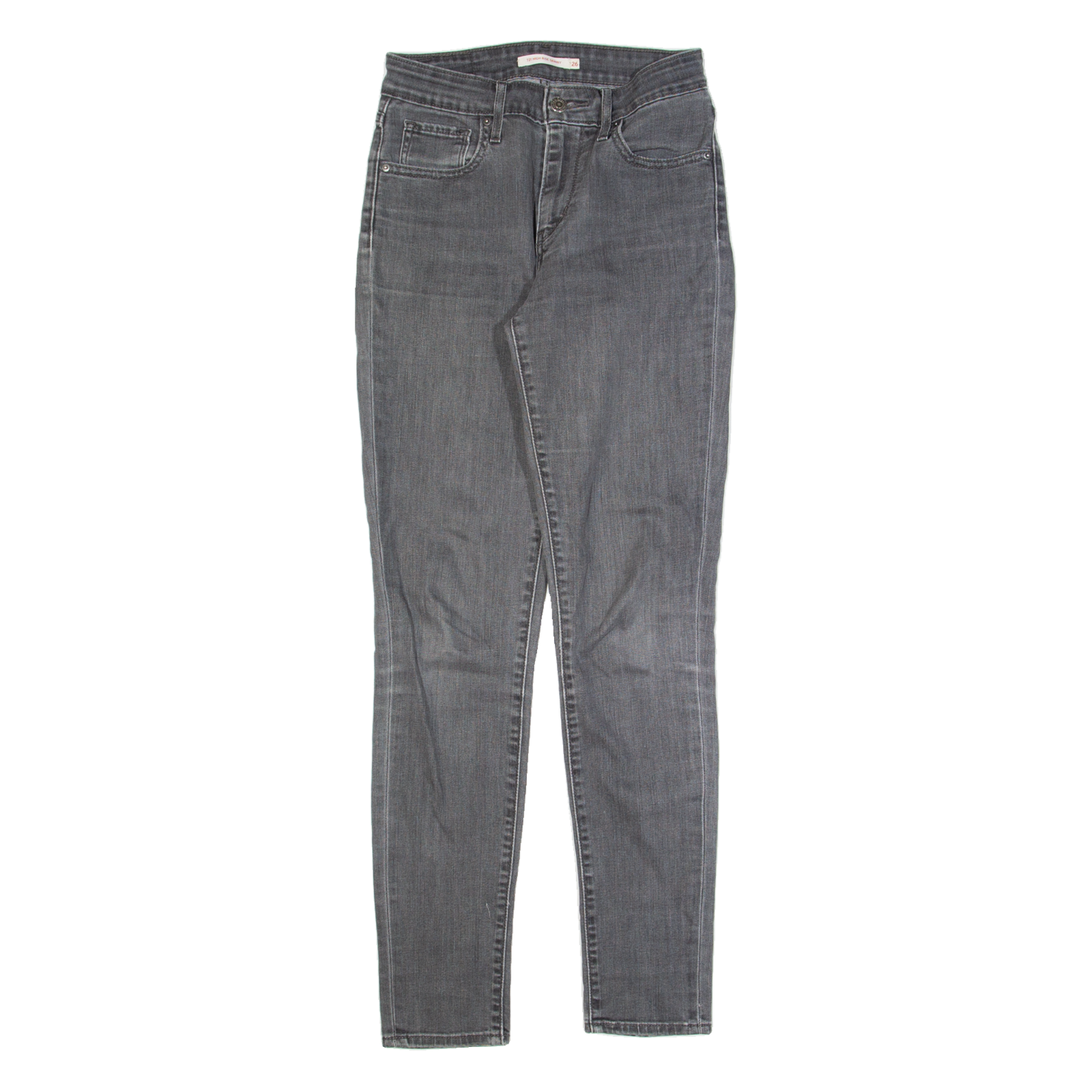 Buy LEVI'S 721 High Rise Womens Jeans Grey Slim Skinny W26 L29 Refurbished - $36.39 LEVI'S 721 High Rise Womens Jeans Grey Slim Skinny W26 L29 Refurbished - N/A refurbished available on Cerqular