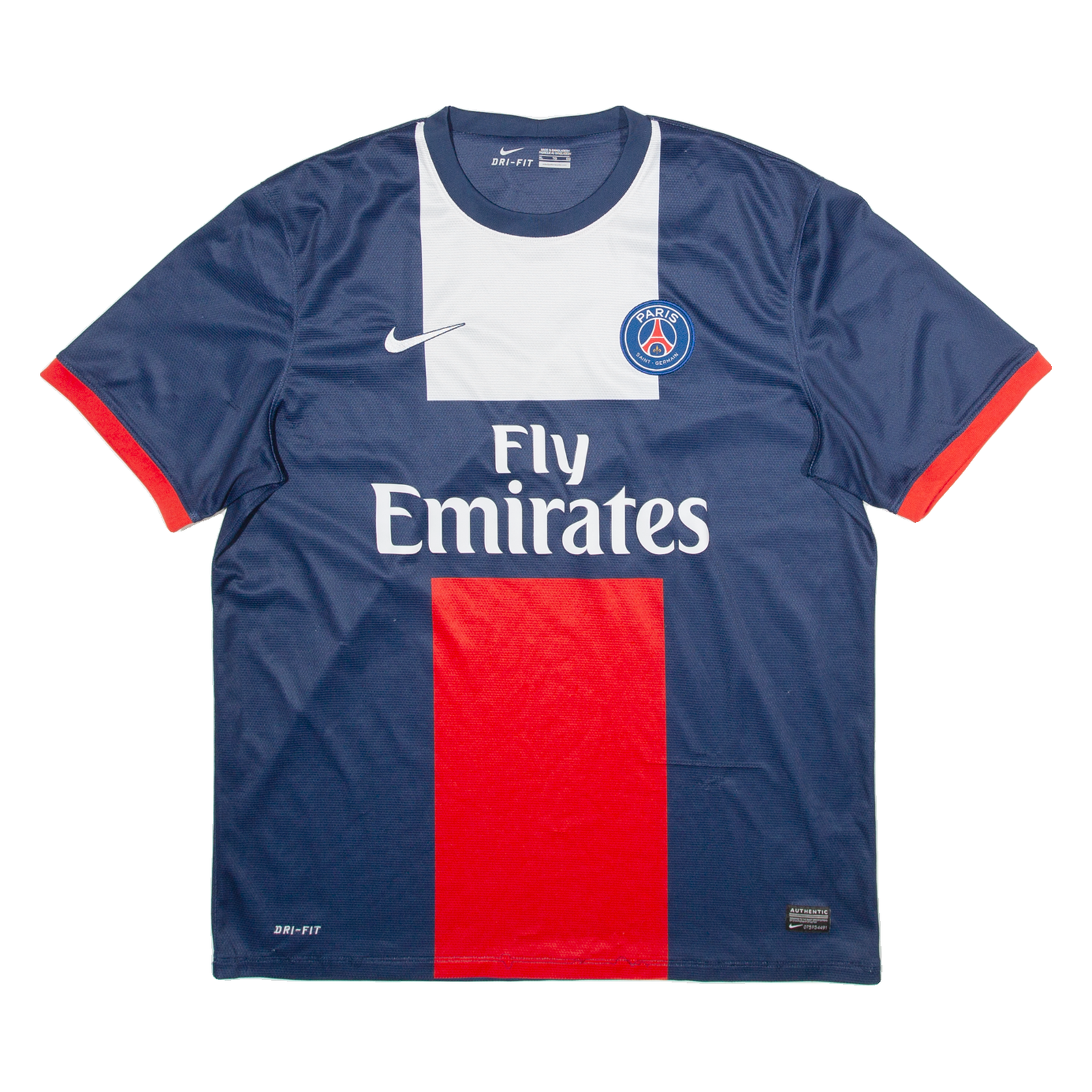 ADIDAS Fly Emirates Dri Fit Mens T-Shirt Blue XL Refurbished - N/A refurbished available on Cerqular