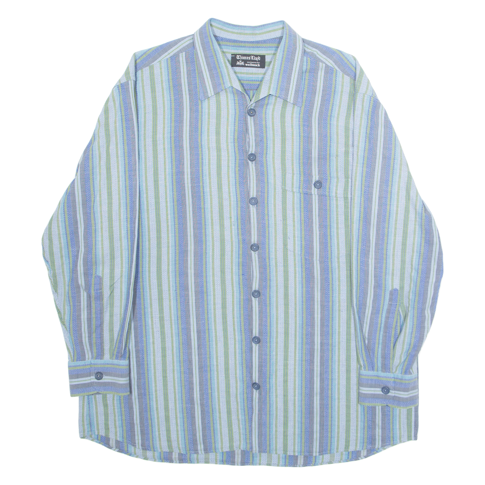Buy THOMAS LLOYD Mens Shirt Blue Striped Long Sleeve L Refurbished - $10.91 THOMAS LLOYD Mens Shirt Blue Striped Long Sleeve L Refurbished - N/A refurbished available on Cerqular