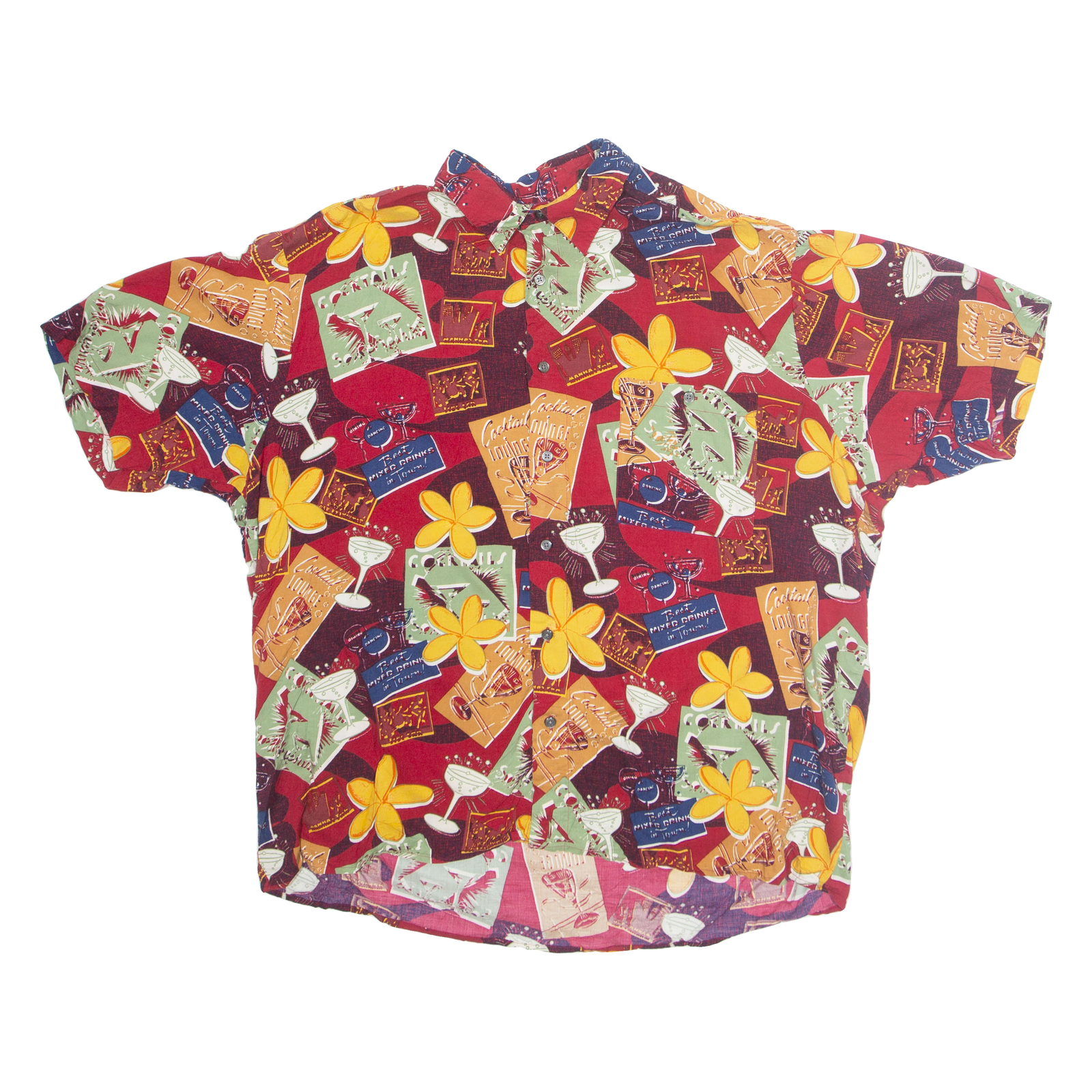 Buy JOHN HENRY Womens Hawaiian Shirt Red Viscose Crazy Pattern XL Refurbished - $10.91 JOHN HENRY Womens Hawaiian Shirt Red Viscose Crazy Pattern XL Refurbished - N/A refurbished available on Cerqular