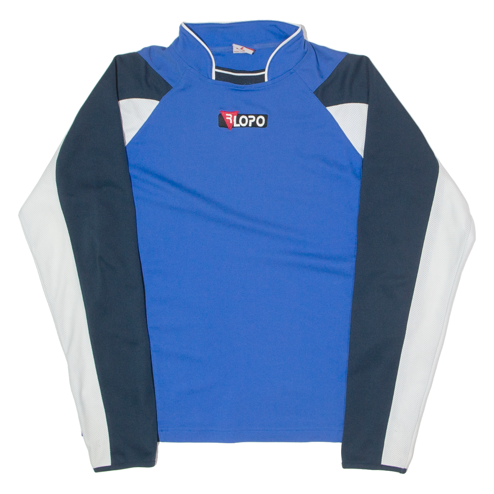 R LOPO Template Mens Football Shirt Jersey Blue Long Sleeve High Neck L Refurbished - N/A refurbished available on Cerqular