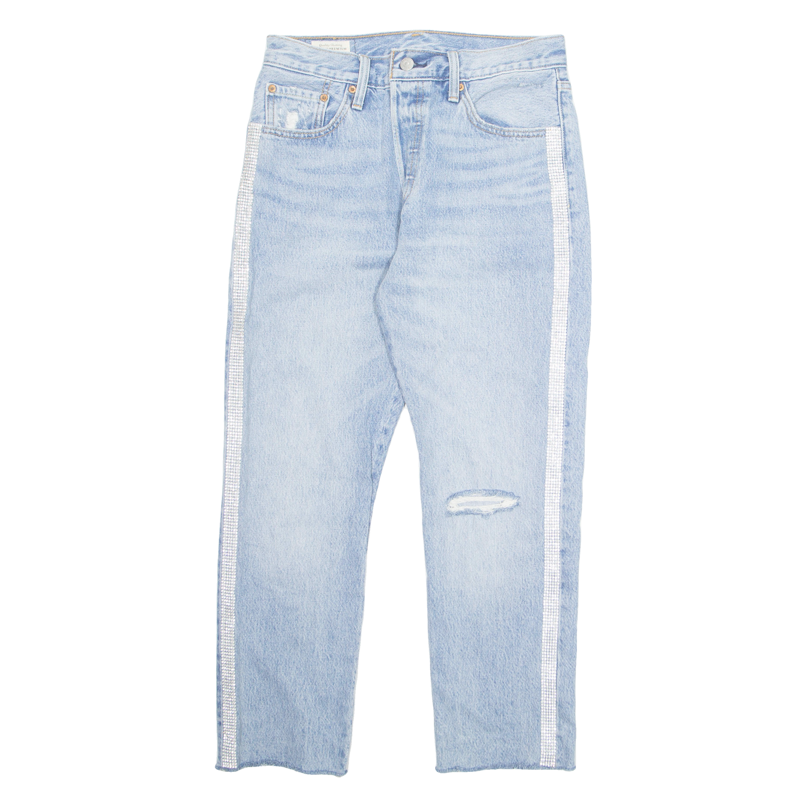 Buy LEVI'S 501 BIG E Jeans Womens Blue Regular Straight W27 L26 Refurbished - $55.89 LEVI'S 501 BIG E Jeans Womens Blue Regular Straight W27 L26 Refurbished - N/A refurbished available on Cerqular