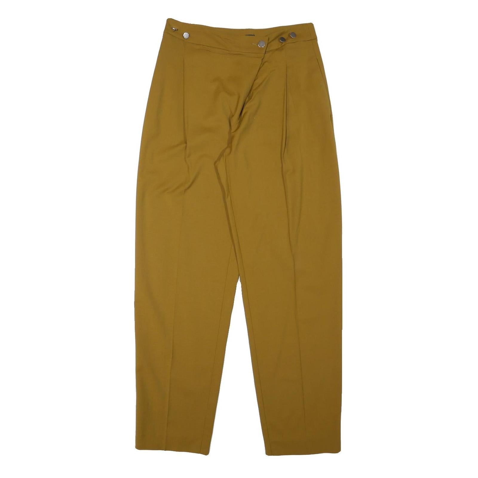 Buy MAX&CO Womens Wool Blend Mustard Relaxed Tapered Trousers W30 L31 Elegant Refurbished - $54.59 MAX&CO Womens Wool Blend Mustard Relaxed Tapered Trousers W30 L31 Elegant Refurbished - N/A refurbished available on Cerqular