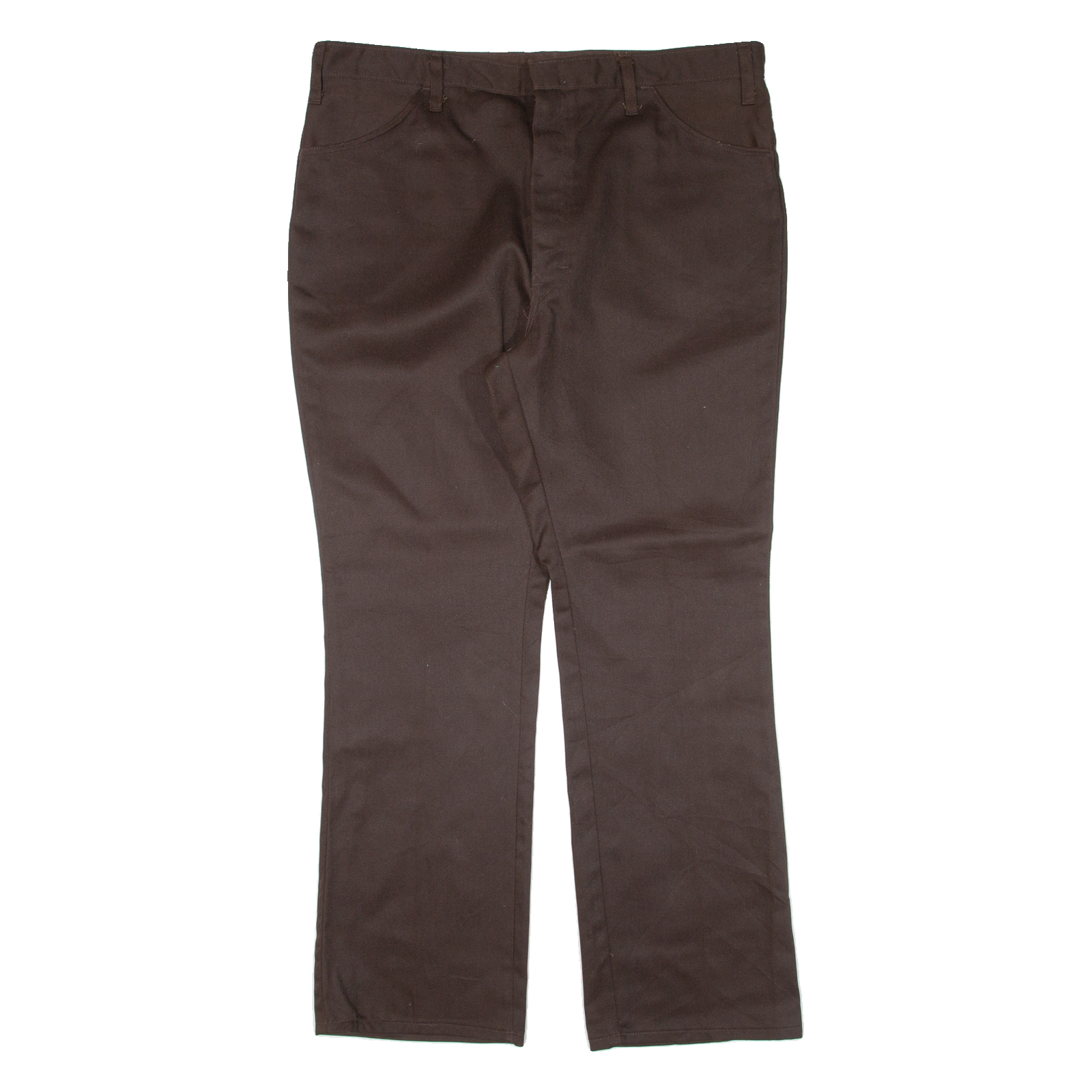 DICKIES Workwear Mens Trousers Brown Regular Straight W38 L30 Refurbished - N/A refurbished available on Cerqular