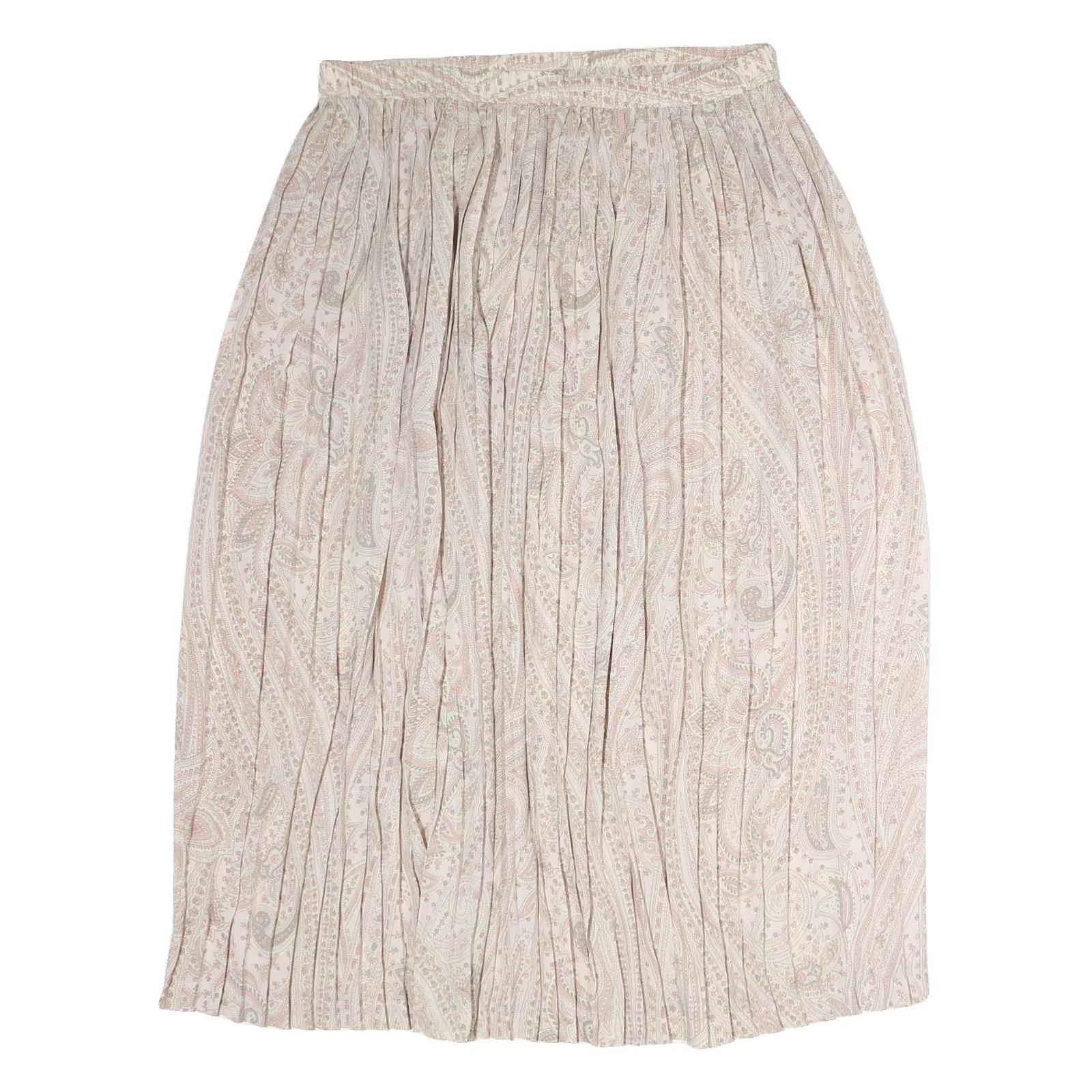 Buy NAPPA VALLEY Womens Beige & Cream Paisley Pleated Midi Polyester Skirt XL Refurbished - $19.49 NAPPA VALLEY Womens Beige & Cream Paisley Pleated Midi Polyester Skirt XL Refurbished - N/A refurbished available on Cerqular