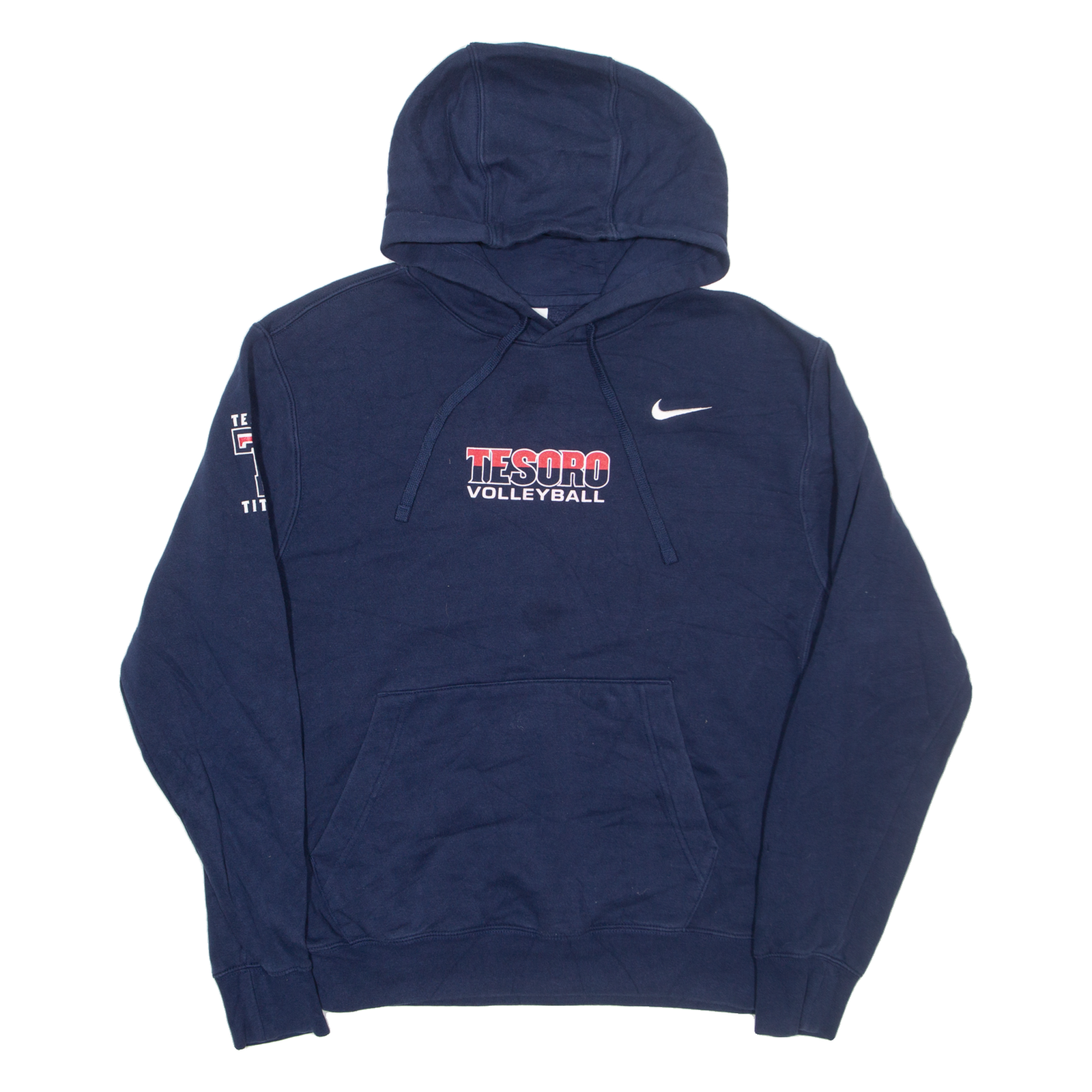 NIKE Tesoro Titans Volleyball Mens Blue Hoodie USA M Refurbished - N/A refurbished available on Cerqular
