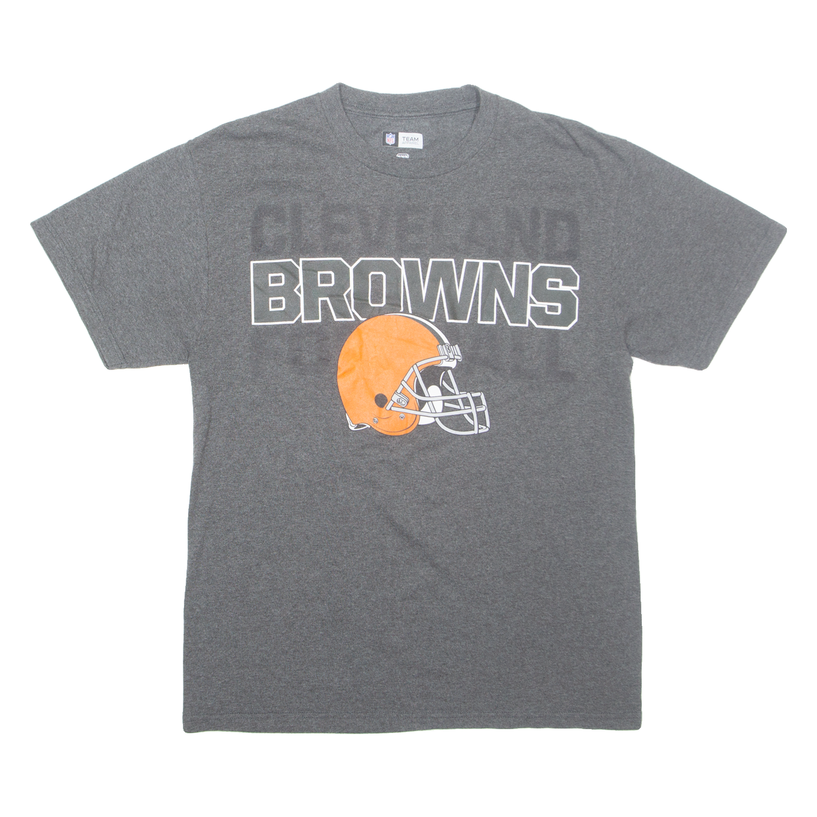 NFL Browns Mens T-Shirt Grey USA M Refurbished - N/A refurbished available on Cerqular
