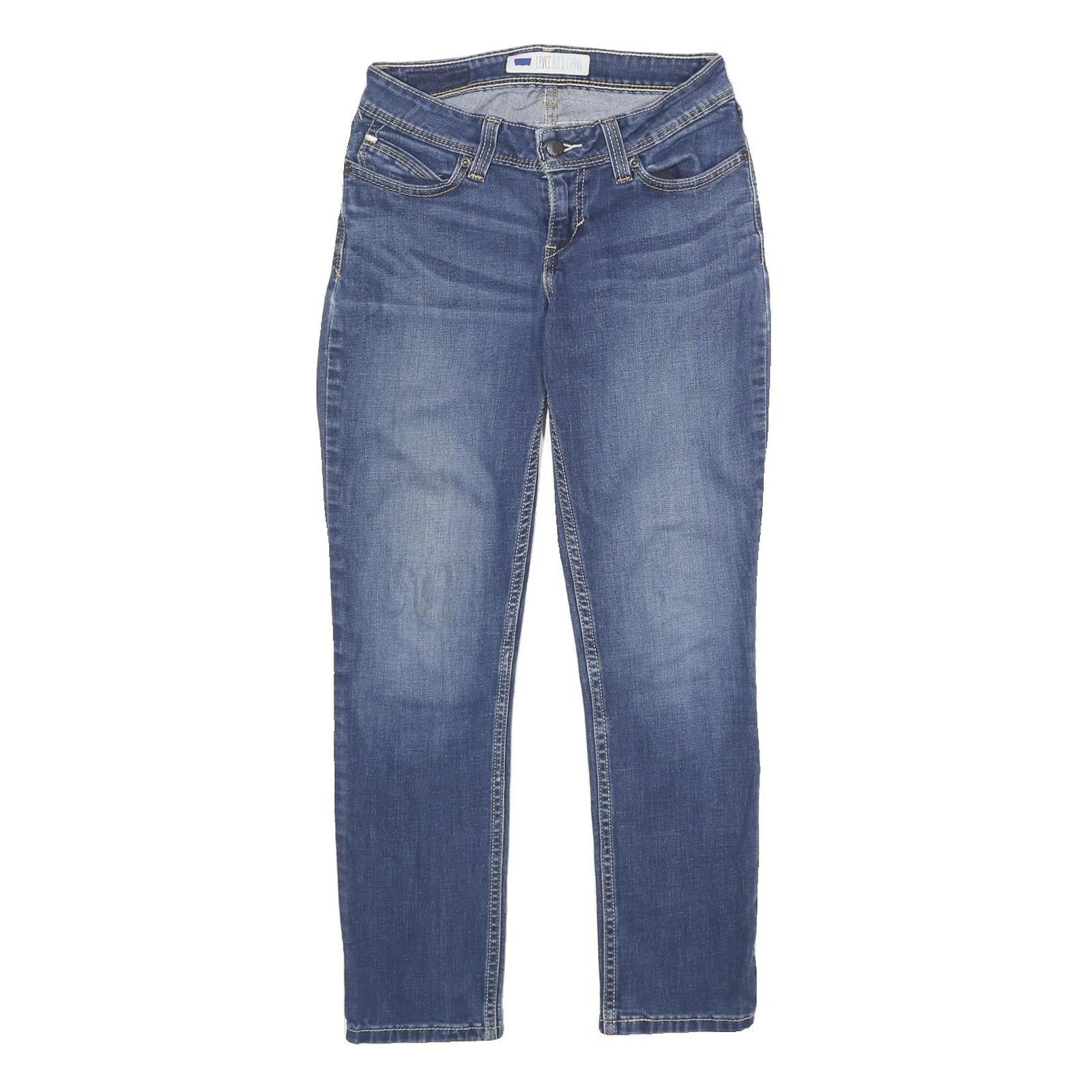 LEVI'S Womens Bold Curve Relaxed Jeans Blue Denim W26 L28 Classic Style Zip Refurbished - N/A refurbished available on Cerqular