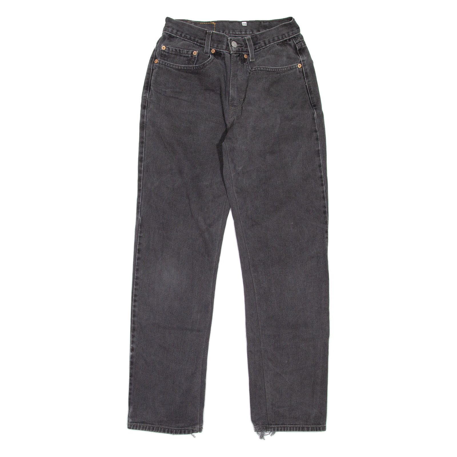 LEVI'S Altered Womens Jeans Grey Regular Tapered W26 L30 Refurbished - N/A refurbished available on Cerqular