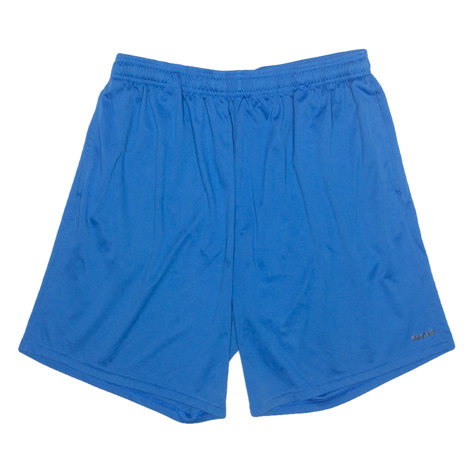 REEBOK Mens Sports Shorts Blue Relaxed XL W30 Refurbished - N/A refurbished available on Cerqular