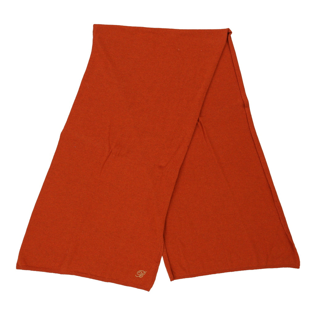 Blumarine Scarf - No Size Orange Wool | Size: no size Refurbished - N/A (Preloved Designer is not a specific brand, it refurbished available on Cerqular