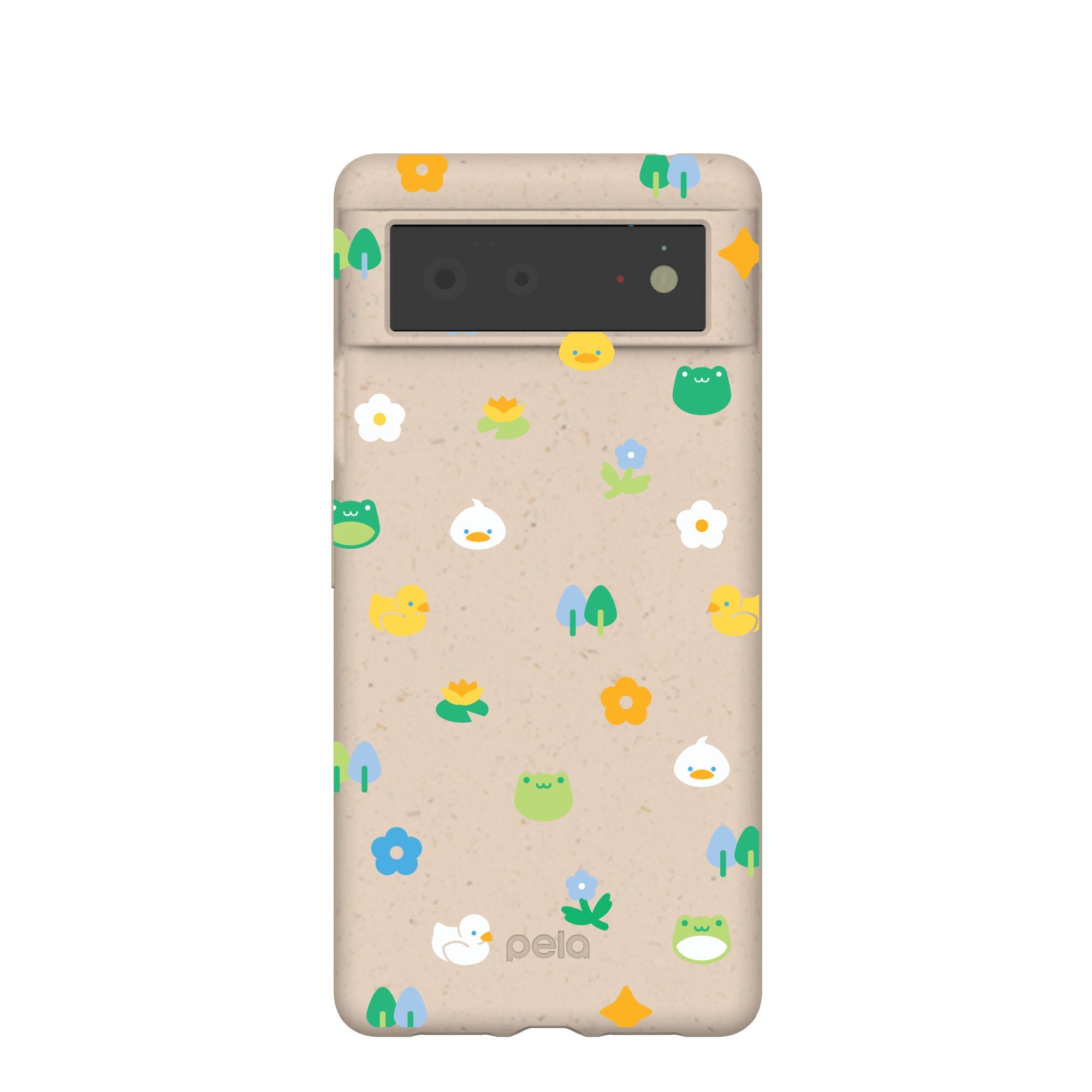 Seashell Merry Medley Google Pixel 6 Case Refurbished - Pela Case refurbished available on Cerqular