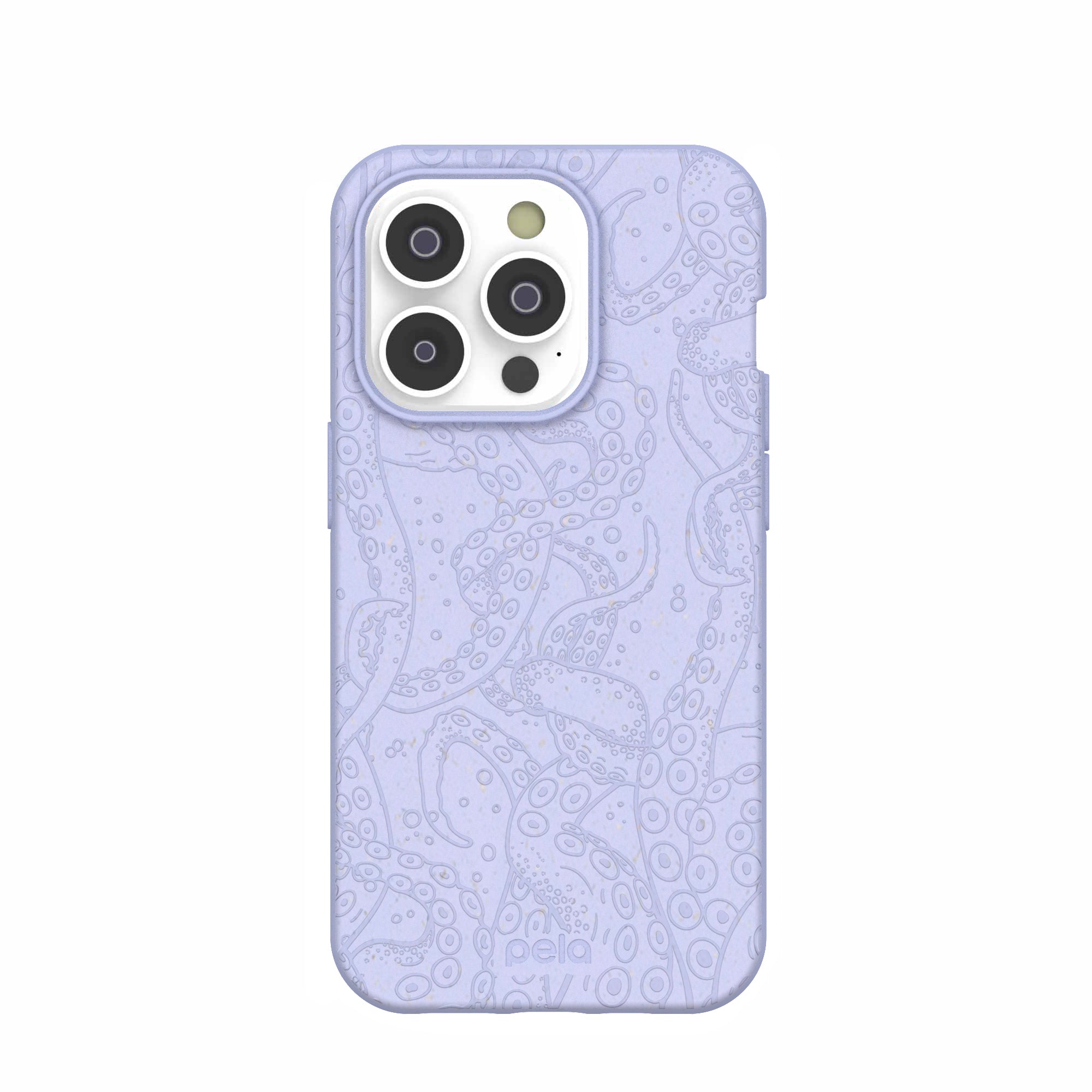 Lavender Sea Tentacles iPhone 14 Pro Case Refurbished - Pela Case refurbished available on Cerqular