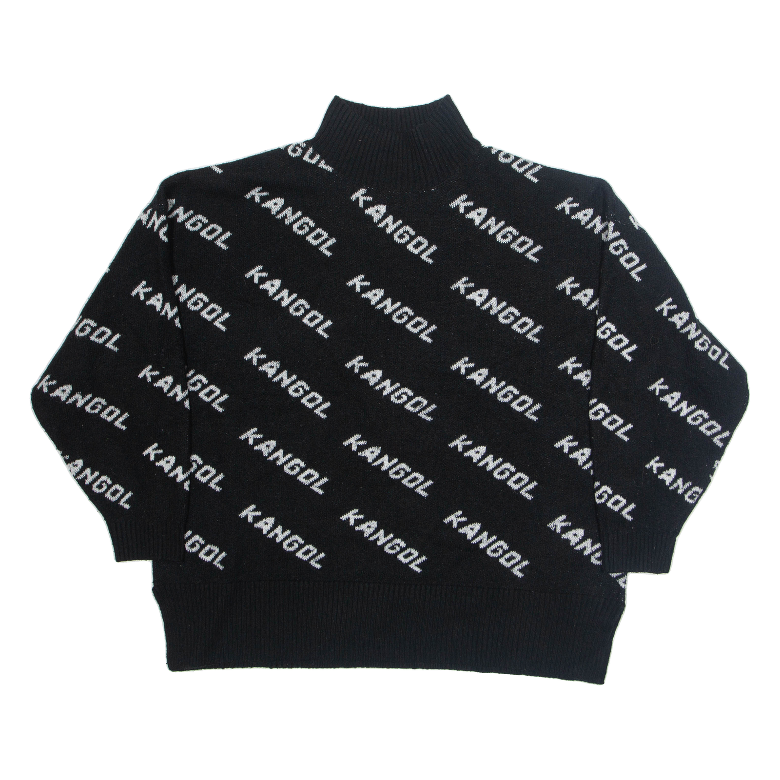 Buy KANGOL Womens Patterned Jumper Black High Neck Tight Knit UK 16 Refurbished - $25.99 KANGOL Womens Patterned Jumper Black High Neck Tight Knit UK 16 Refurbished - N/A refurbished available on Cerqular