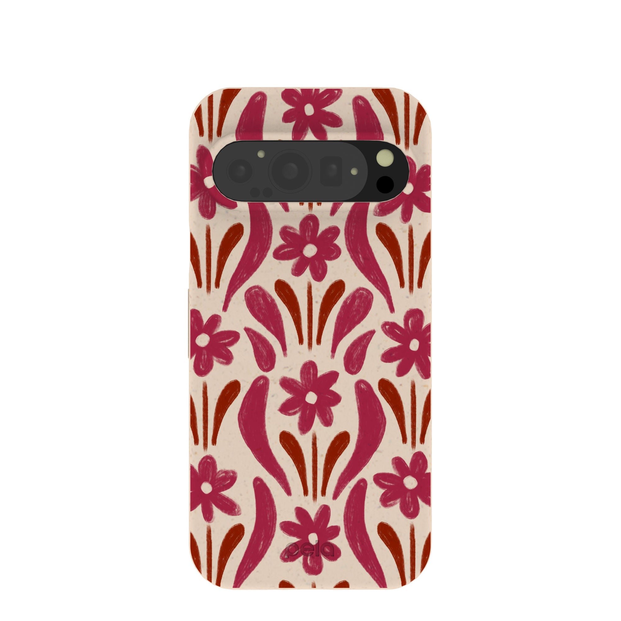 Seashell Flower Stack Google Pixel 9/9 Pro Case Refurbished - Pela Case refurbished available on Cerqular