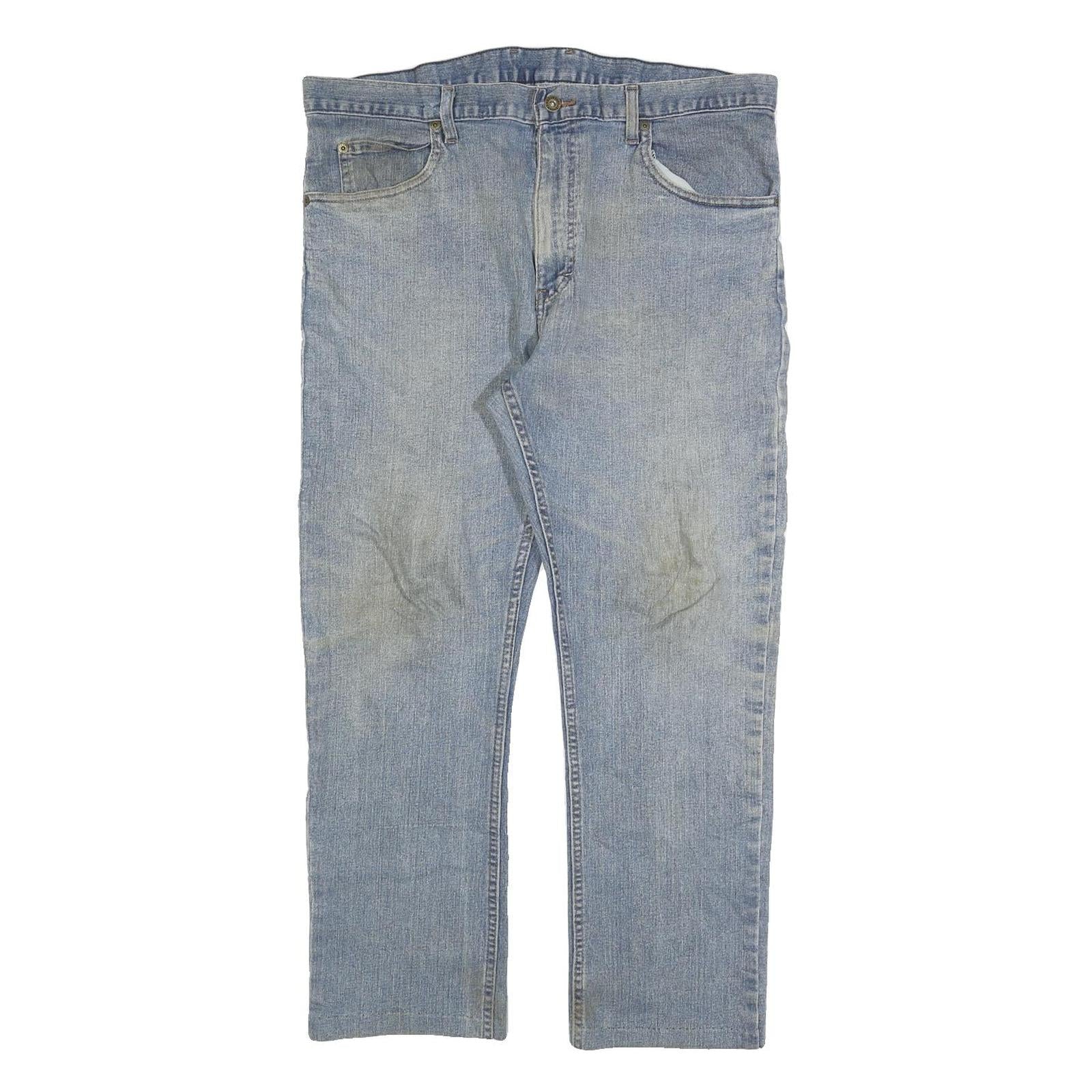 DICKIES Mens Regular Fit Jeans Blue Denim W36 L28 Classic Cotton Blend Zip Refurbished - N/A refurbished available on Cerqular