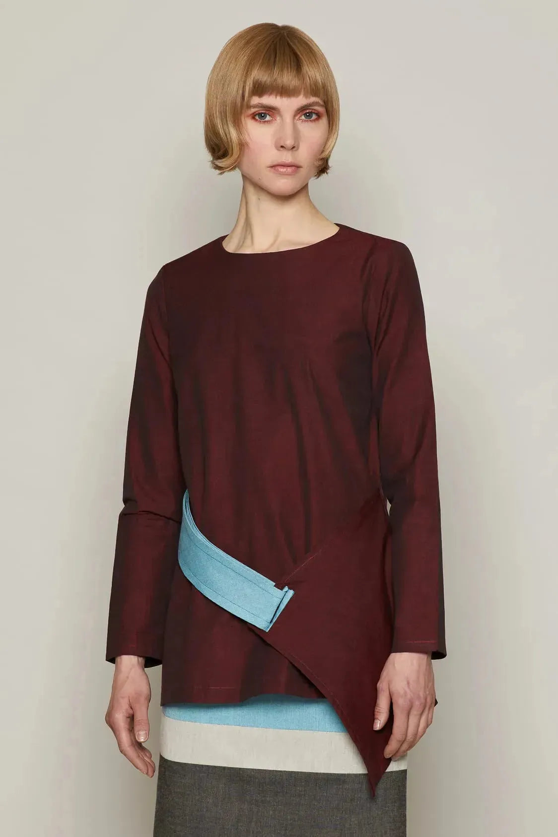 Laika Top (Burgundy) | size: XL Refurbished - N/A refurbished available on Cerqular