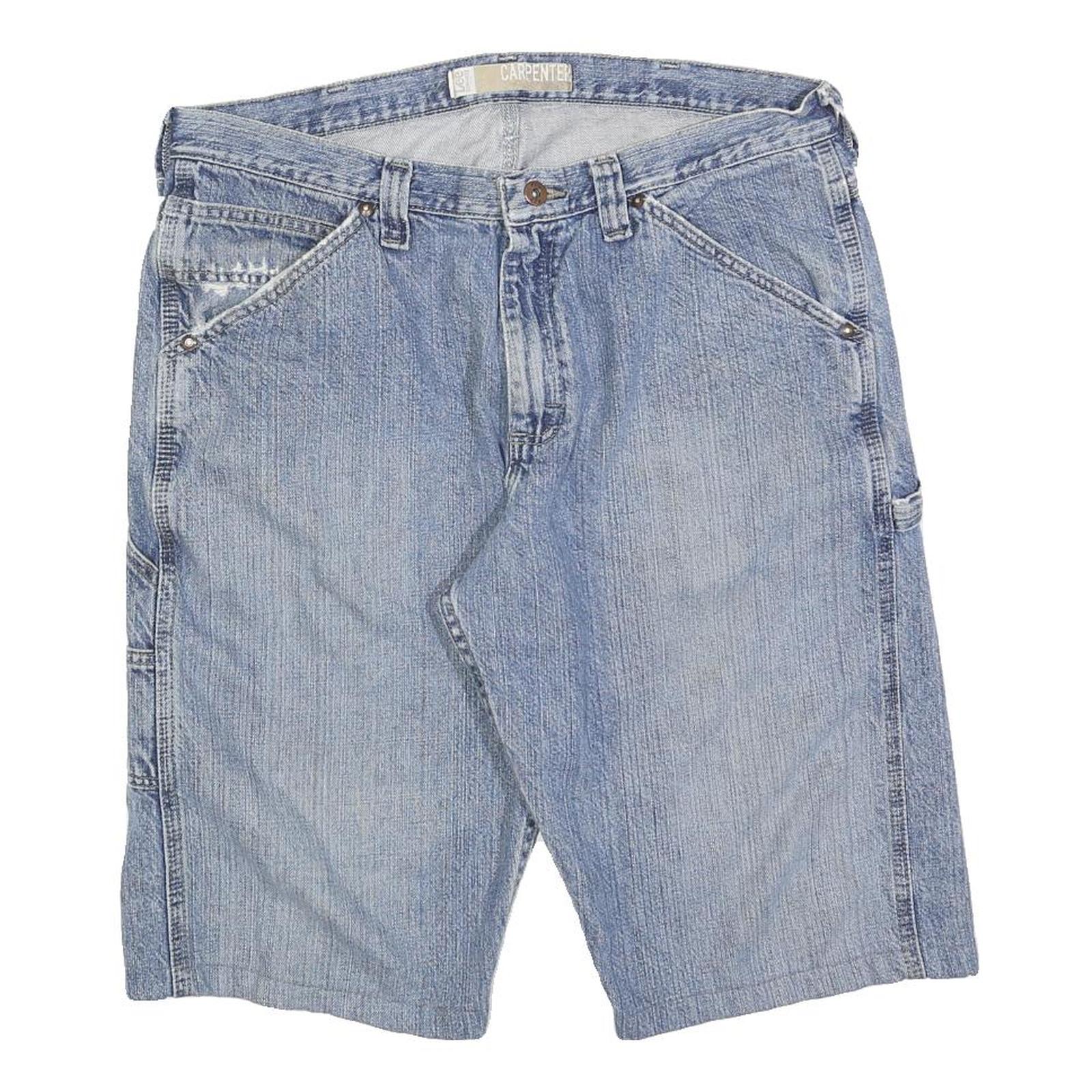 Buy LEE Mens Denim Blue Carpenter Casual Shorts L W36 Workwear Pockets Refurbished - $22.09 LEE Mens Denim Blue Carpenter Casual Shorts L W36 Workwear Pockets Refurbished - N/A refurbished available on Cerqular