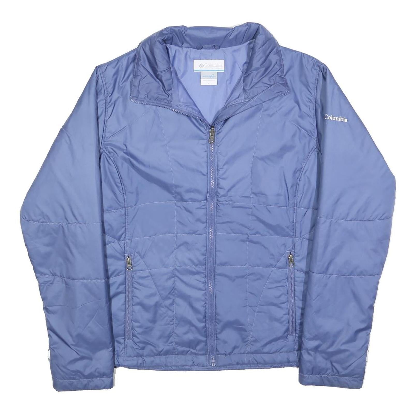 COLUMBIA Womens Blue Jacket XL Polyester Zip Lightweight Outdoor Casual Refurbished - N/A refurbished available on Cerqular