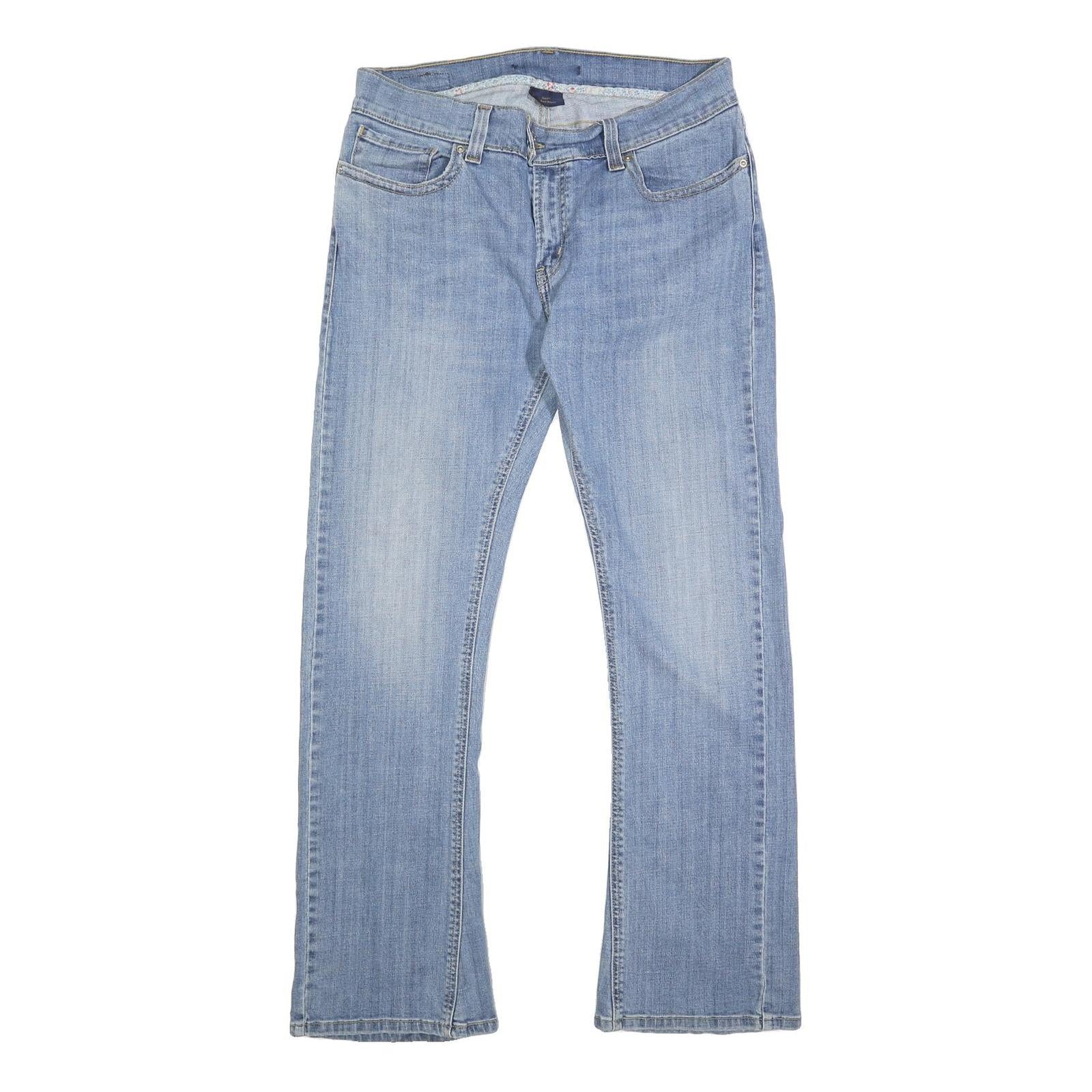 LEVI'S 542 Womens Jeans Blue Regular Straight Denim Medium W33 L31 Classic Fit Refurbished - N/A refurbished available on Cerqular