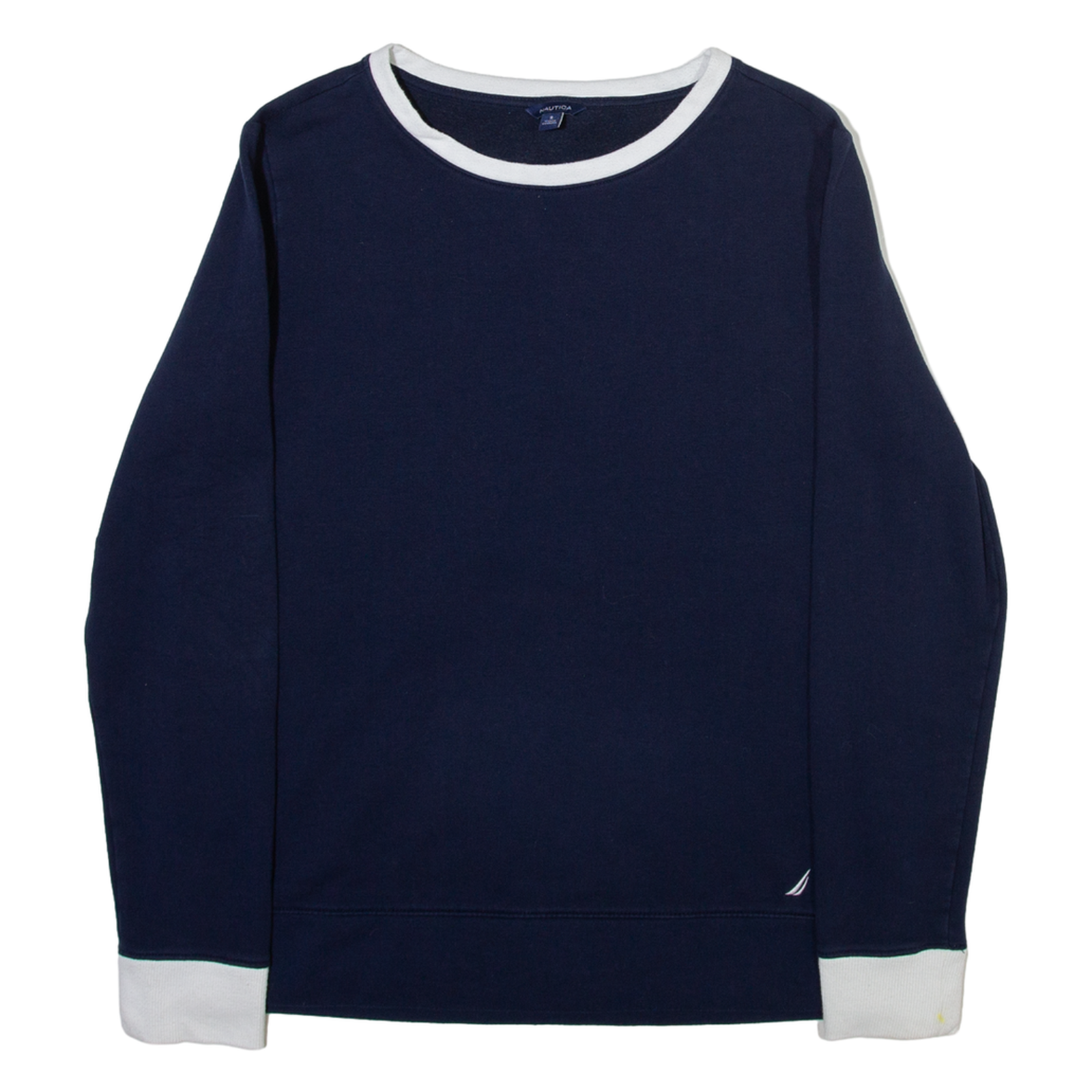 NAUTICA Womens Sweatshirt Blue S Refurbished - N/A refurbished available on Cerqular