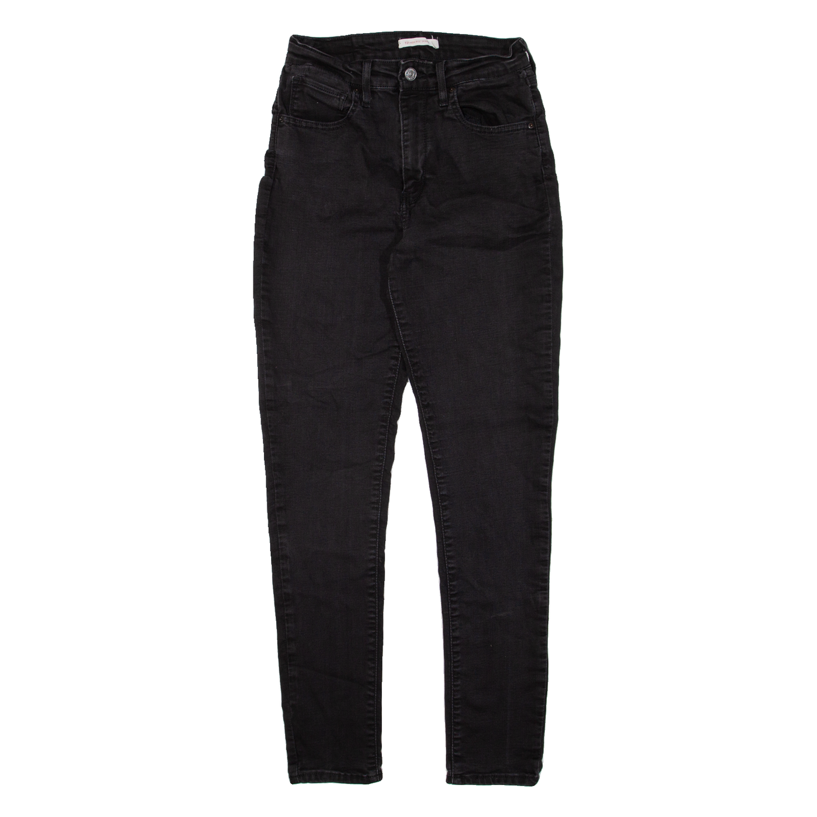 LEVI'S 721 High Rise Womens Jeans Black Slim Skinny W25 L27 Refurbished - N/A refurbished available on Cerqular