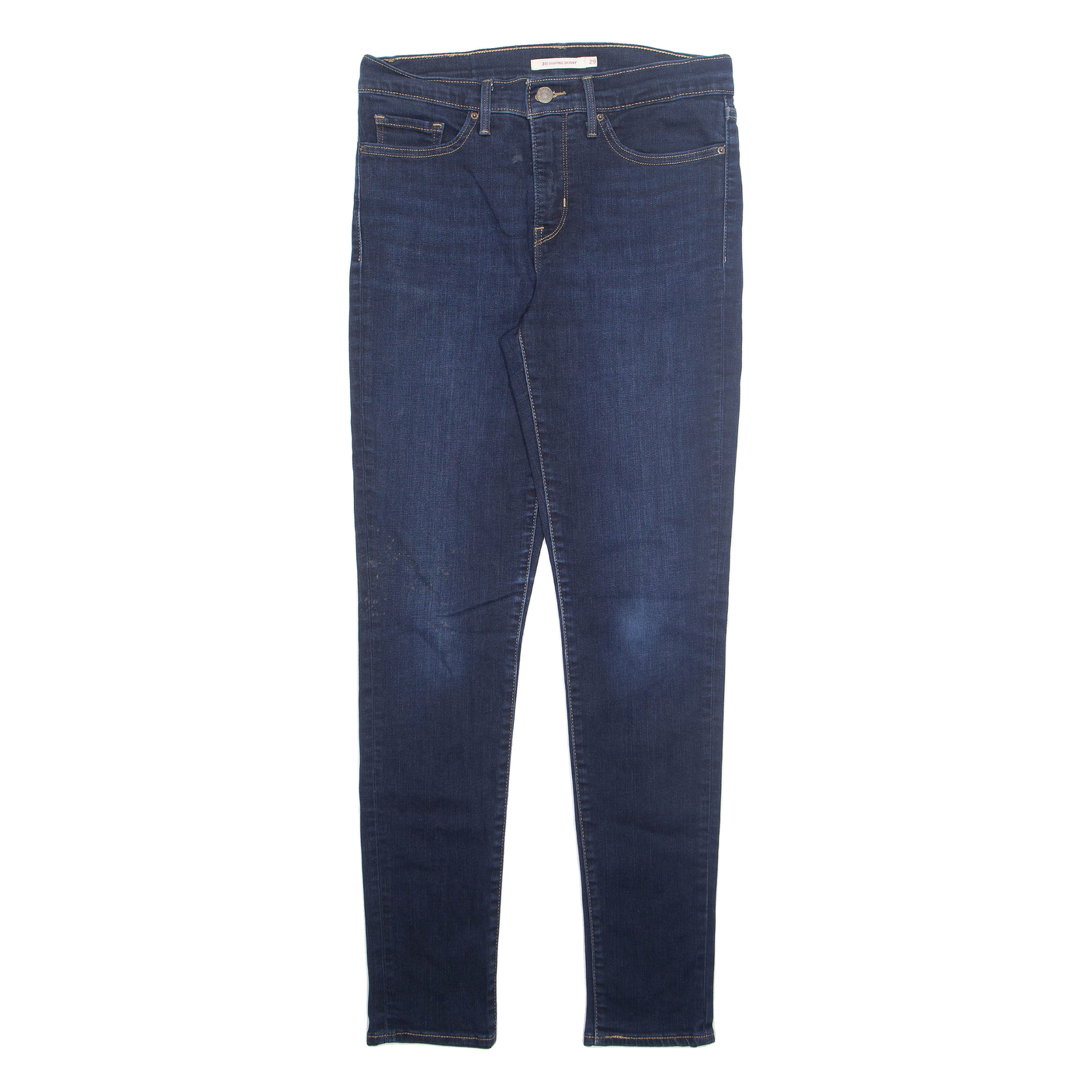 LEVI'S Womens Jeans Blue Regular Skinny W29 L30 Refurbished - N/A refurbished available on Cerqular