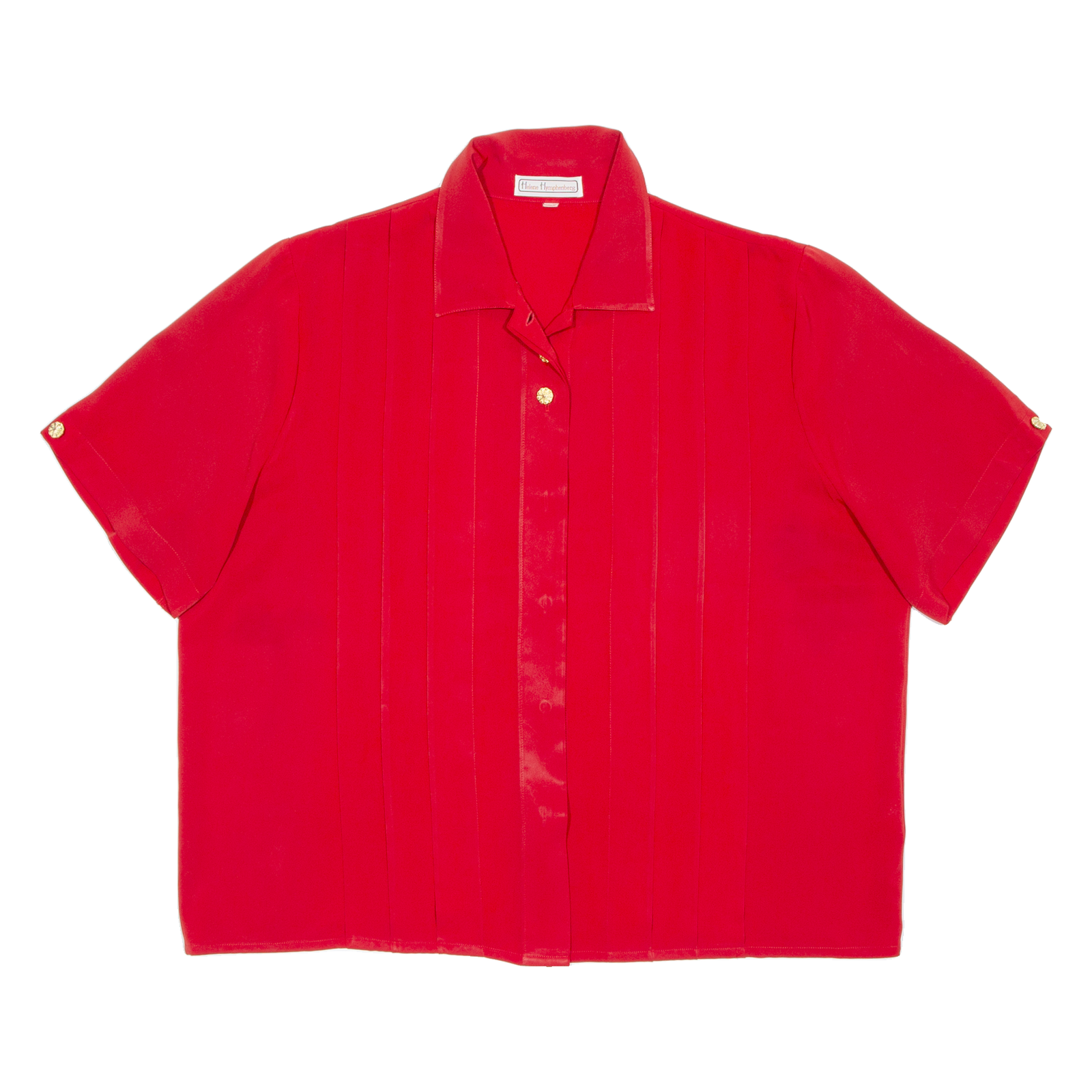 Womens Blouse Red 3XL Refurbished - N/A refurbished available on Cerqular
