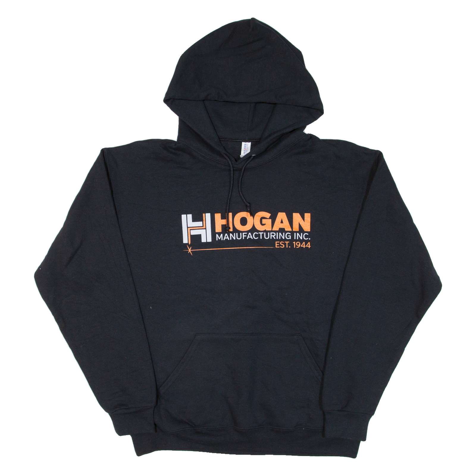 JERZEES Hogan Manufacturing Mens Black Hoodie USA L Refurbished - N/A refurbished available on Cerqular