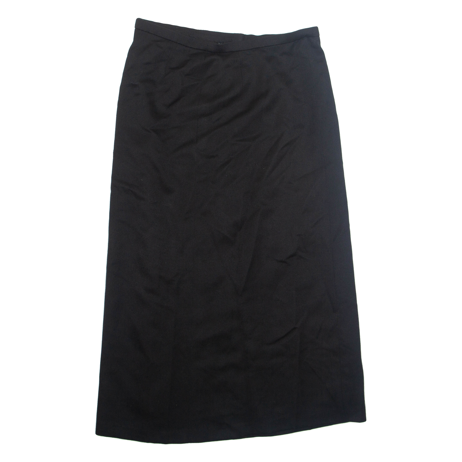 Womens A-Line Skirt Black Knee Length L Refurbished - N/A refurbished available on Cerqular
