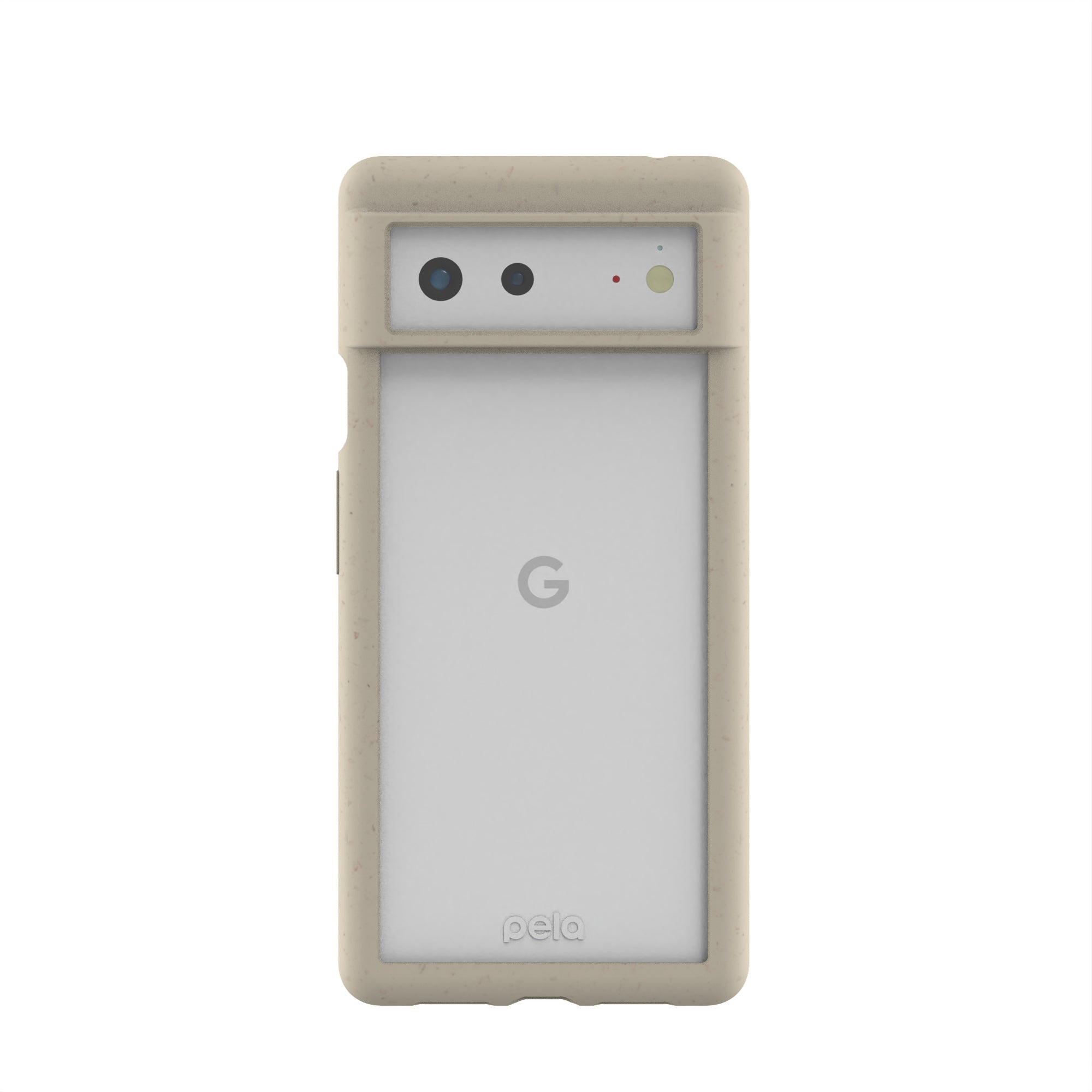Clear Google Pixel 6 Case with London Fog Ridge Refurbished - Pela Case refurbished available on Cerqular