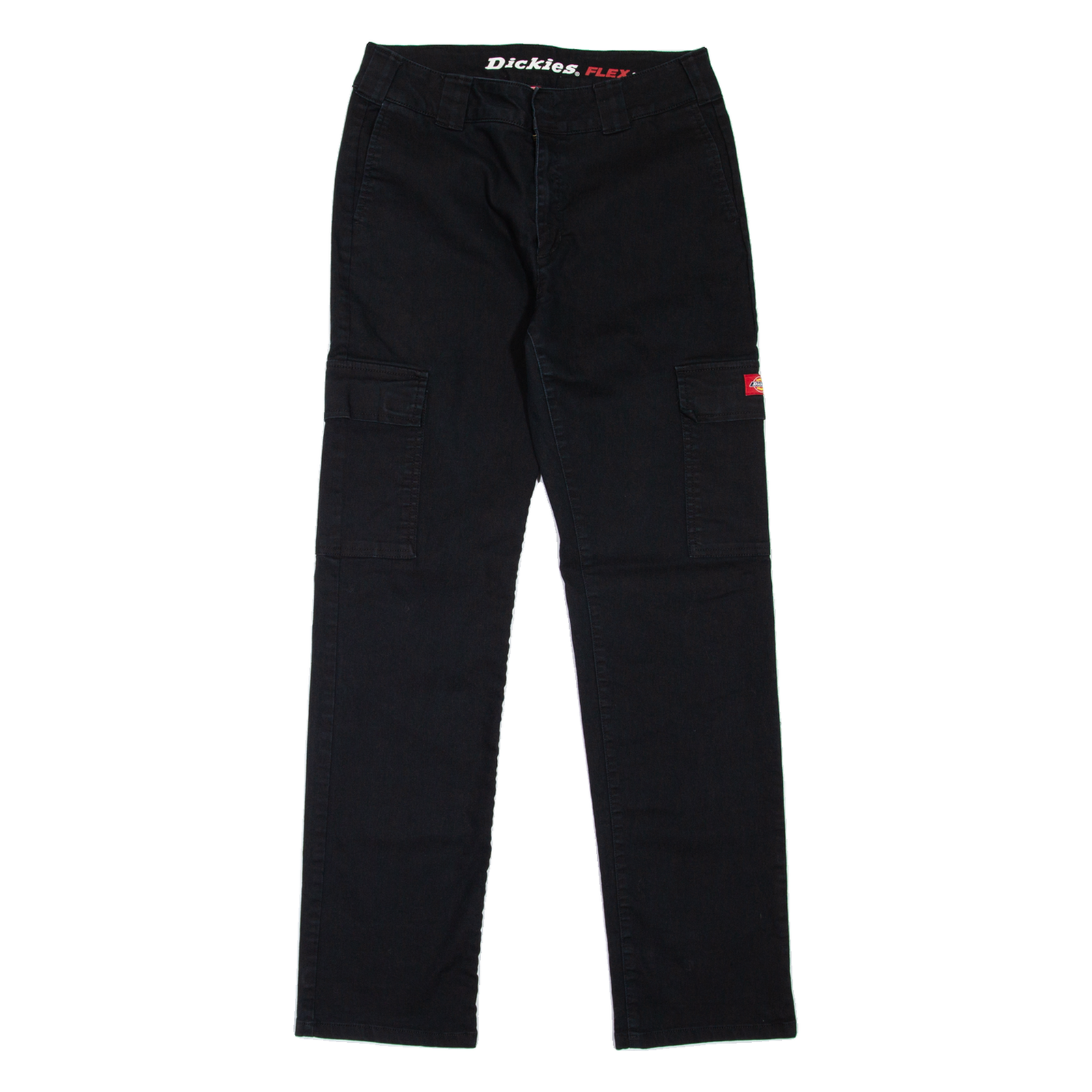 DICKIES Cargo Workwear Womens Trousers Black Slim Straight W29 L30 Refurbished - N/A refurbished available on Cerqular