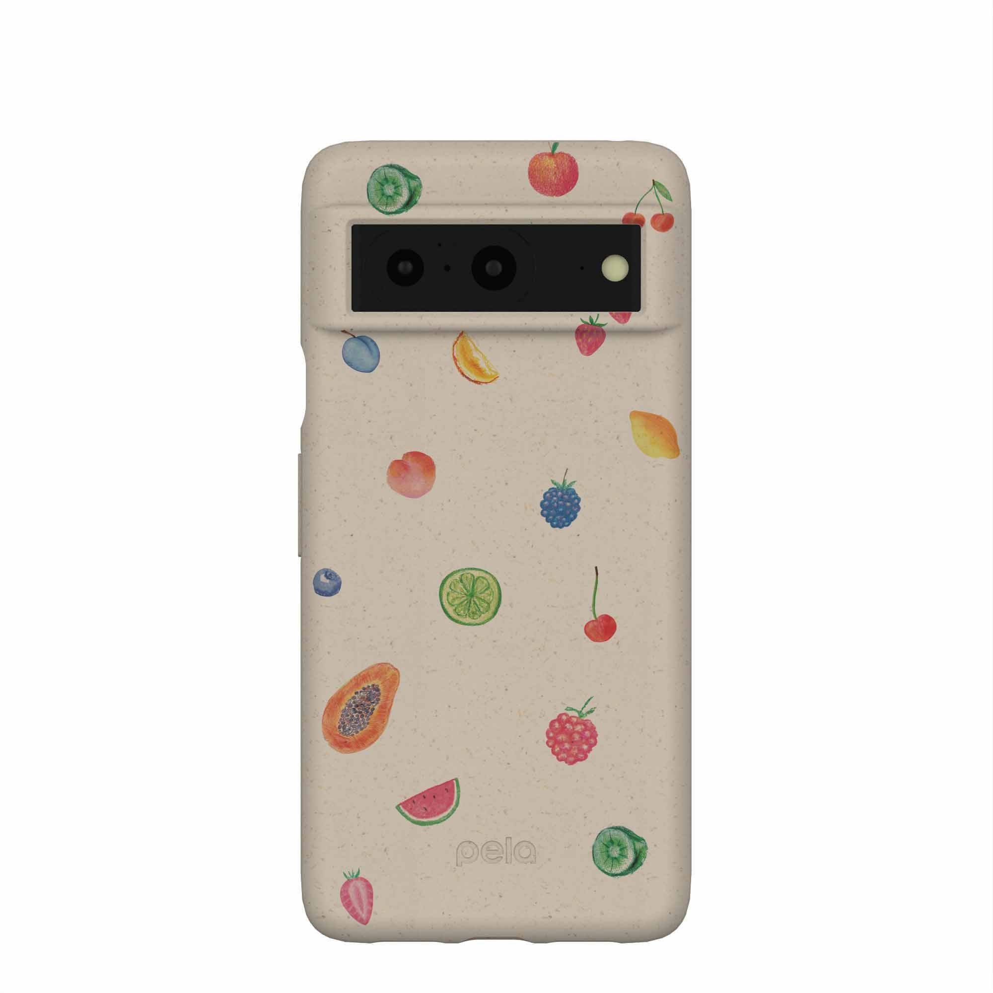 London Fog Lil Fruity Google Pixel 8 Case Refurbished - Pela Case refurbished available on Cerqular