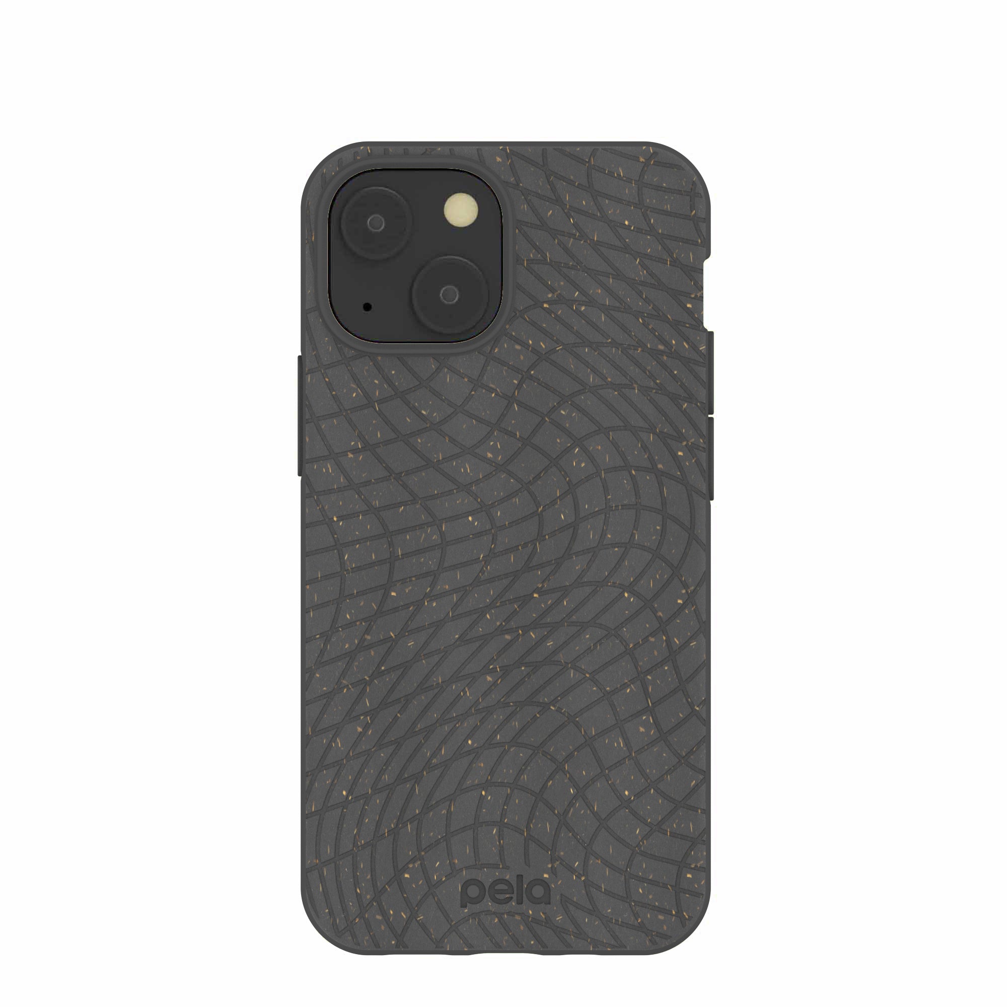 Black Mesh Flex iPhone 13 Mini Case Refurbished - Pela Case refurbished available on Cerqular