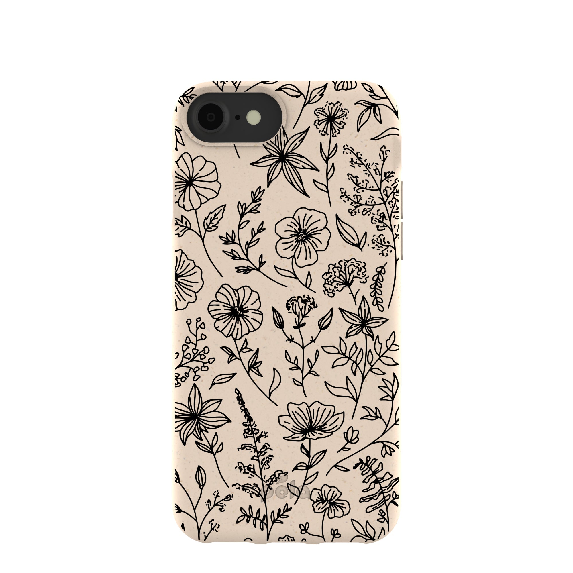 Seashell Wild Flower iPhone 6/6s/7/8/SE Case Refurbished - Pela Case refurbished available on Cerqular