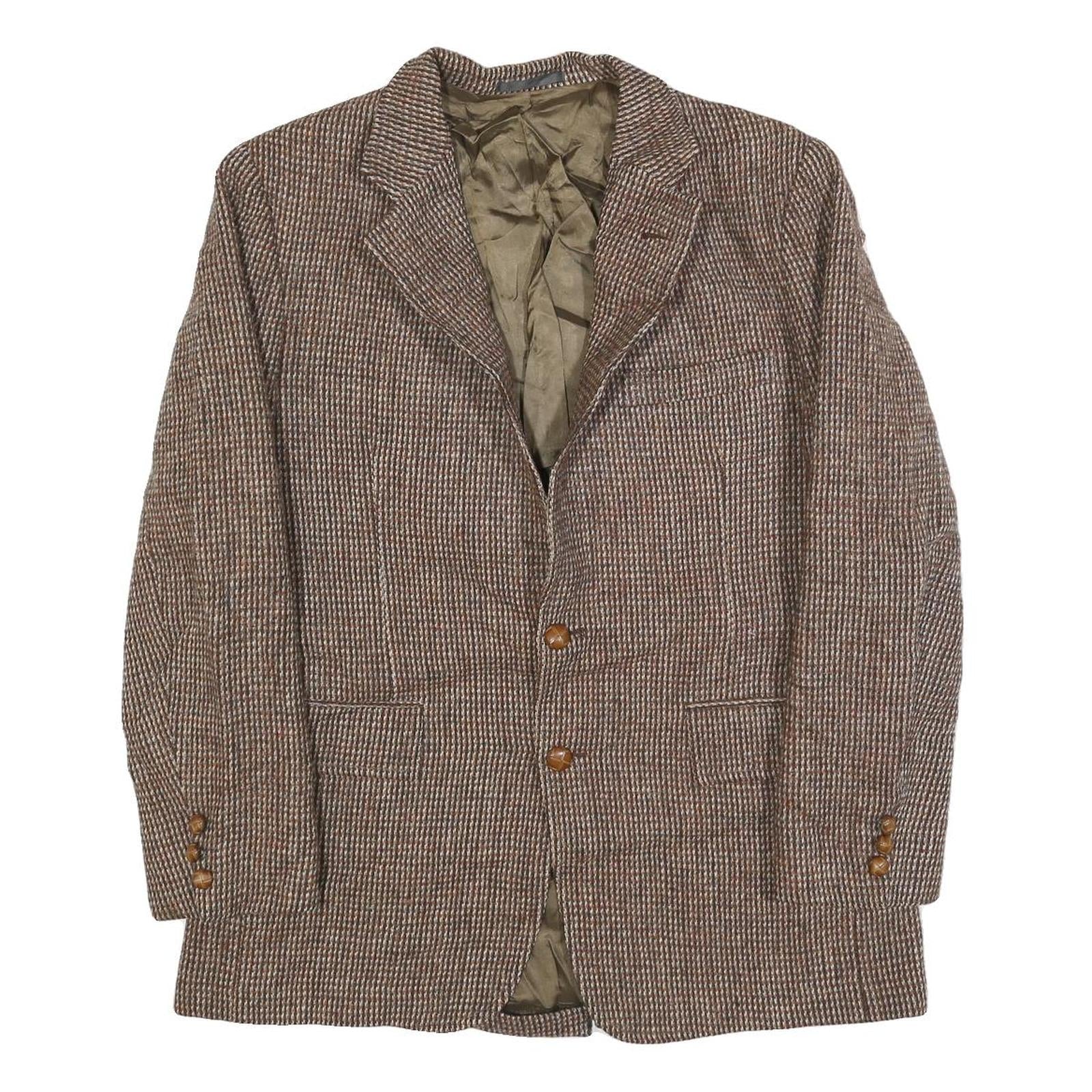 Buy HARRIS TWEED Mens Brown Wool Tweed Classic Jacket M Woven Button Closure Refurbished - $74.09 HARRIS TWEED Mens Brown Wool Tweed Classic Jacket M Woven Button Closure Refurbished - N/A refurbished available on Cerqular