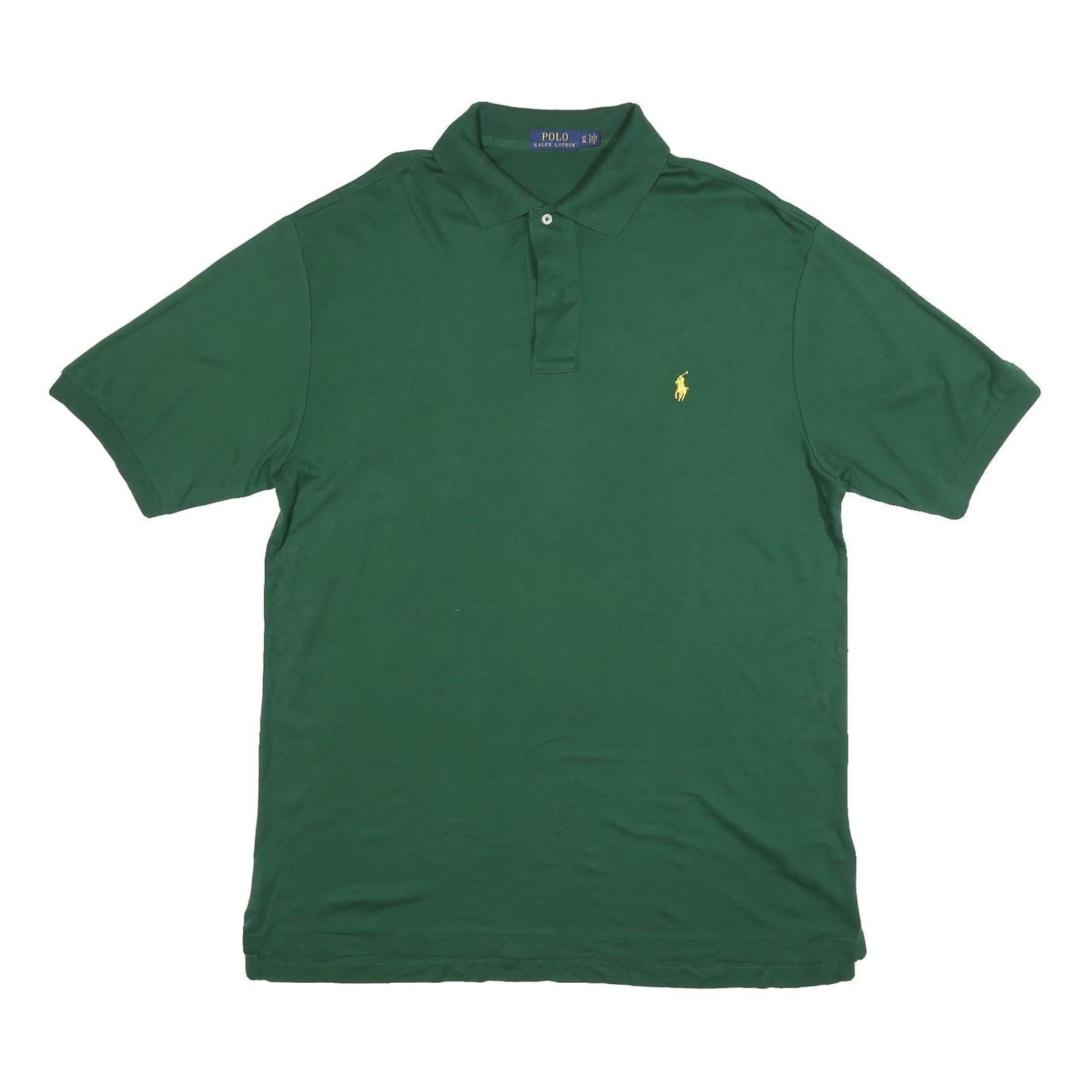 Buy POLO RALPH LAUREN Mens Green Yellow Pony Short Sleeve Plain Polo Shirt L Refurbished - $35.09 POLO RALPH LAUREN Mens Green Yellow Pony Short Sleeve Plain Polo Shirt L Refurbished - N/A refurbished available on Cerqular