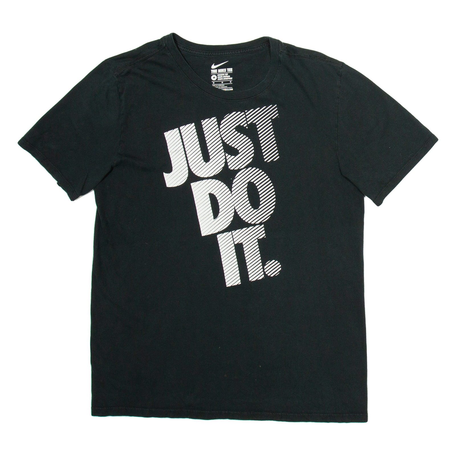 NIKE Mens T-Shirt Black M Refurbished - N/A refurbished available on Cerqular