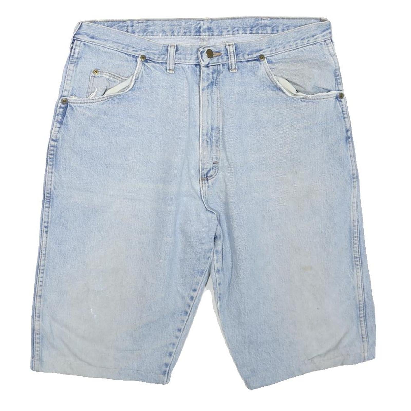 Buy WRANGLER Mens Shorts Blue Casual Denim L W36 Light Wash Summer Refurbished - $18.19 WRANGLER Mens Shorts Blue Casual Denim L W36 Light Wash Summer Refurbished - N/A refurbished available on Cerqular