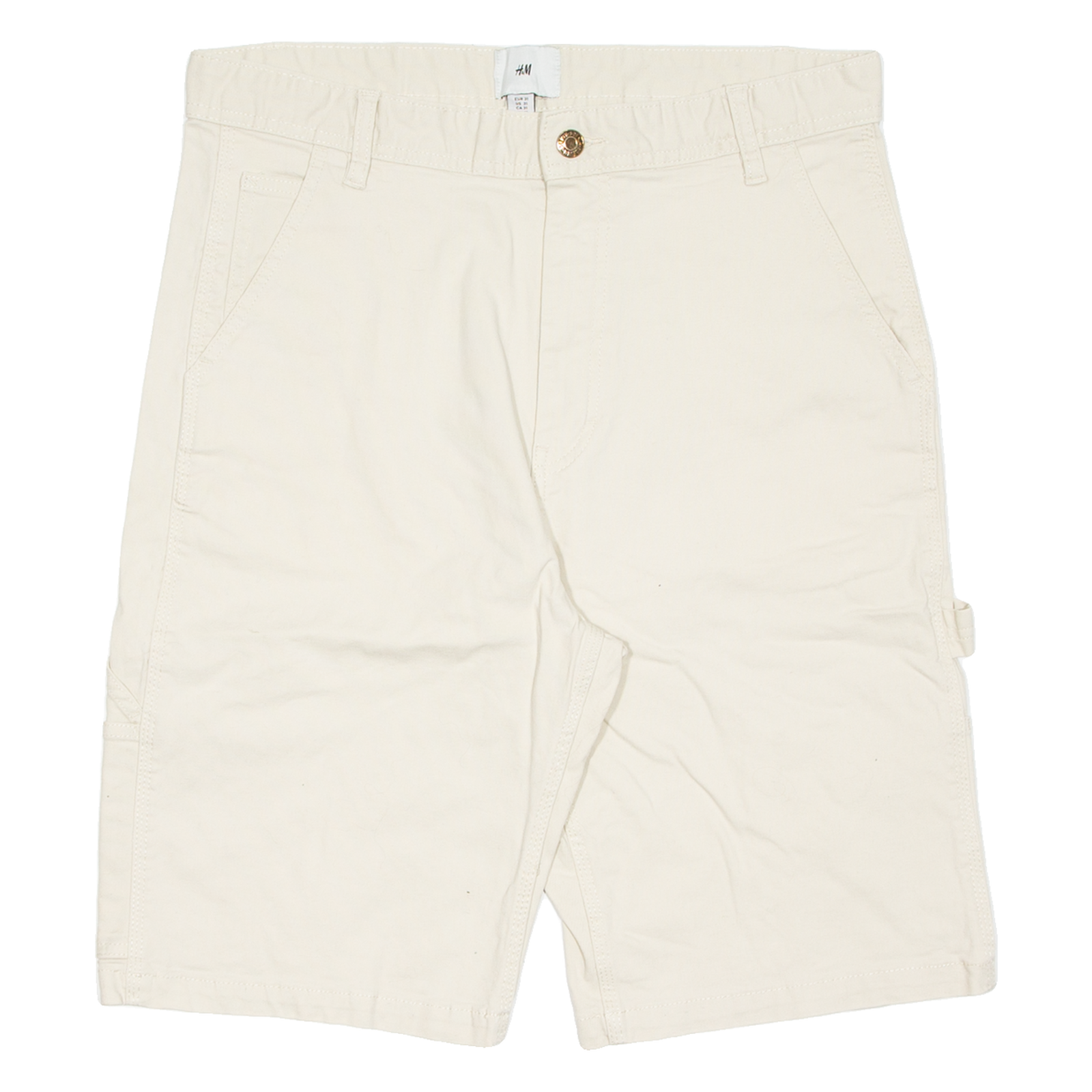 H&M Mens Chino Shorts Beige M W31 Refurbished - N/A refurbished available on Cerqular