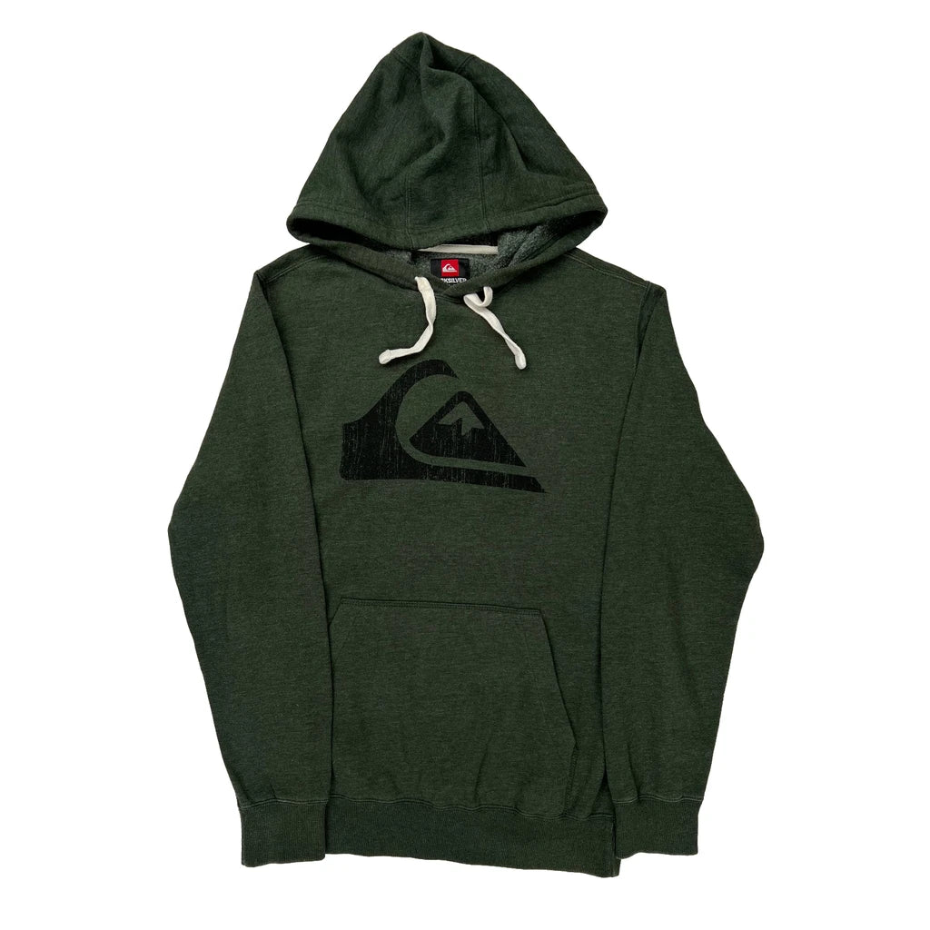 Buy Quiksilver Hoodie - Small Green Cotton Blend Refurbished - $66.99 Quiksilver Hoodie - Small Green Cotton Blend Refurbished - Thrifted (note: this is a term often used to describe second- refurbished available on Cerqular