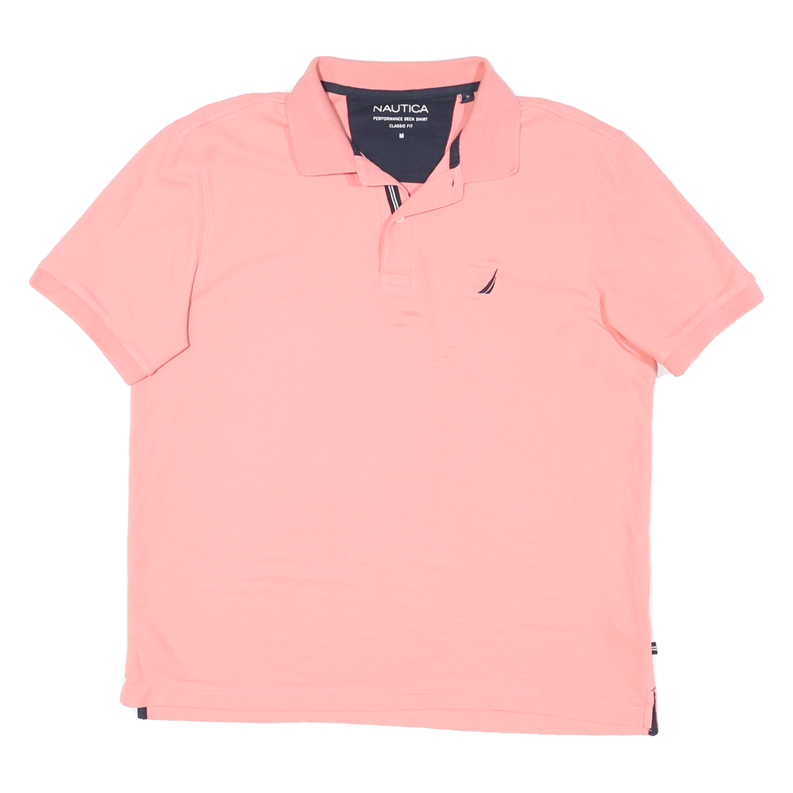 Buy NAUTICA Mens Pink Short Sleeve Plain Polo Shirt M Classic Fit Comfortable Refurbished - $25.99 NAUTICA Mens Pink Short Sleeve Plain Polo Shirt M Classic Fit Comfortable Refurbished - N/A refurbished available on Cerqular