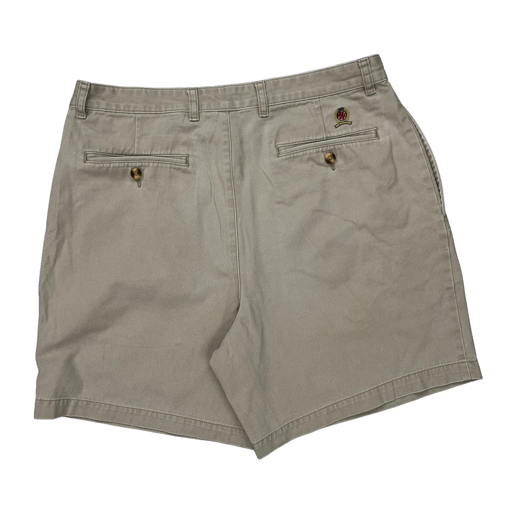 Buy Tommy Hilfiger Chino Shorts - 35W 6L Beige Cotton Refurbished - $33.49 Tommy Hilfiger Chino Shorts - 35W 6L Beige Cotton Refurbished - Thrifted (note: this is a term often used to describe second- refurbished available on Cerqular