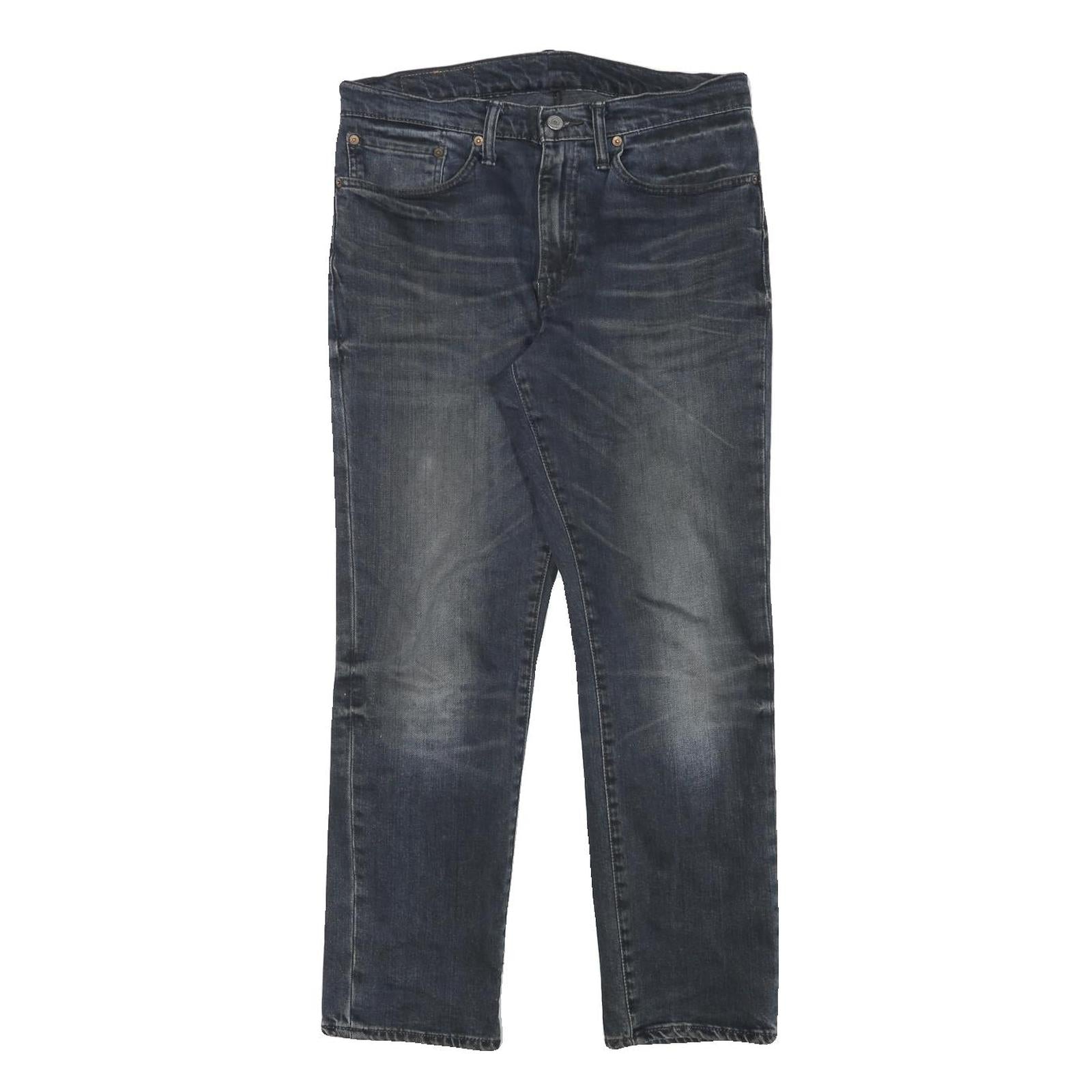 LEVI'S Mens Jeans Blue Regular Straight Denim Medium W32 L28 Classic Zip Cotton Refurbished - N/A refurbished available on Cerqular